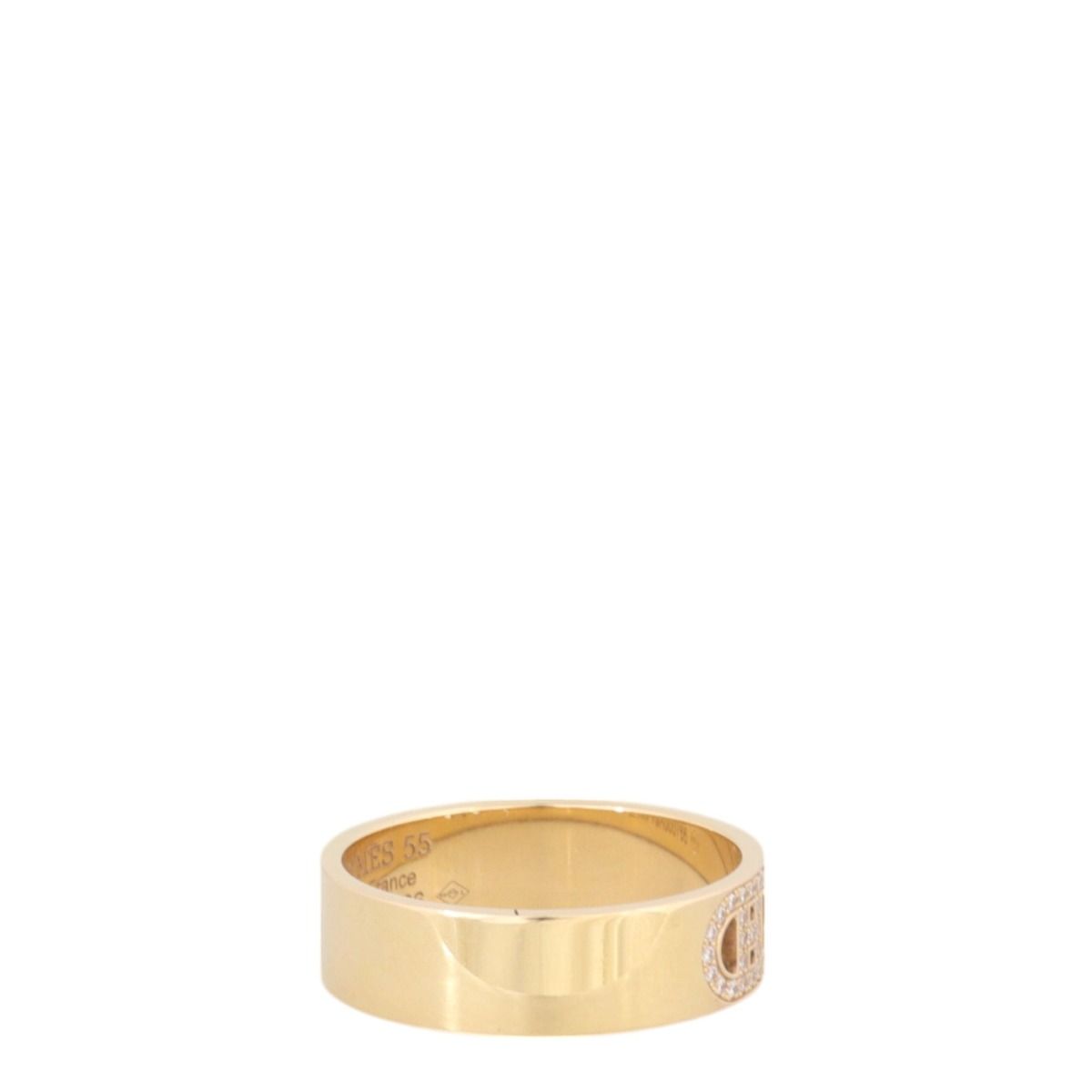 【HERMES】★USED★H D'ANCRE ダイヤモンド K18 リング H d'Ancre ring | Hermès USA