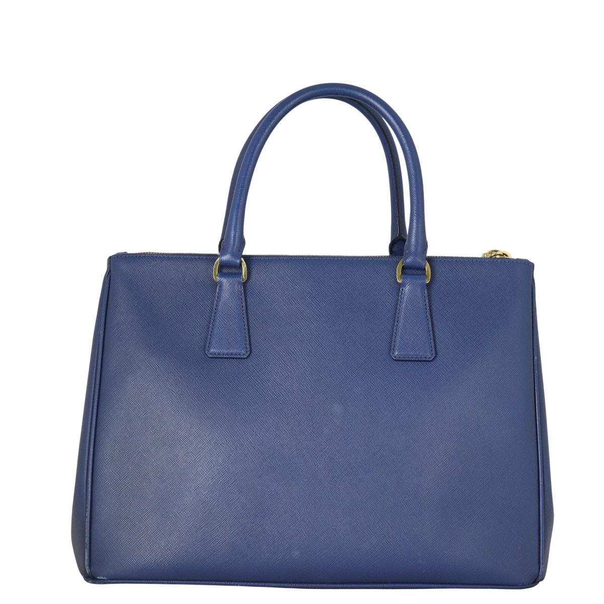プラダ SAFFIANO LUX PRADA Saffiano Lux Medium Tote Bluette Black 1676157