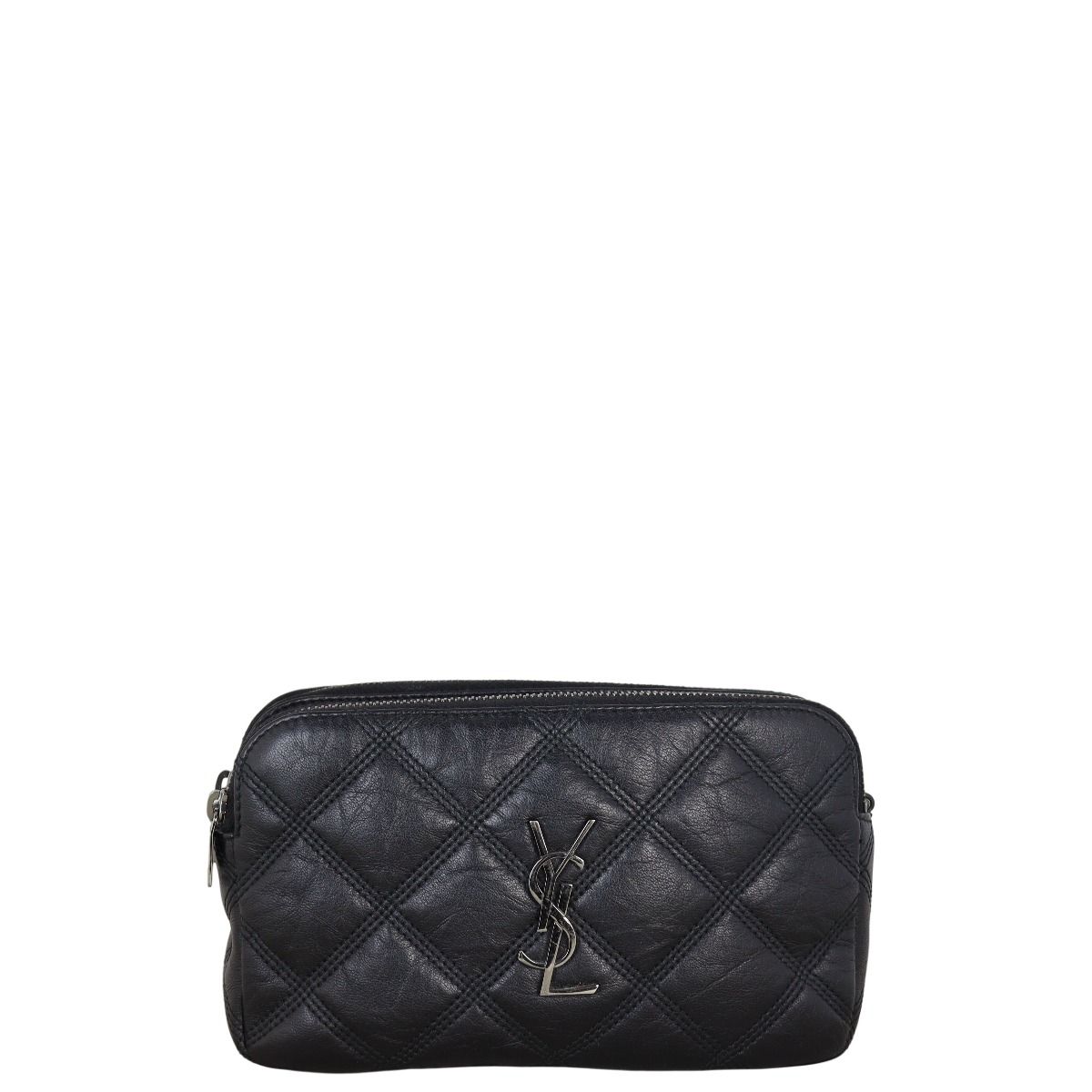 Saint Laurent Becky Double Zip Crossbody