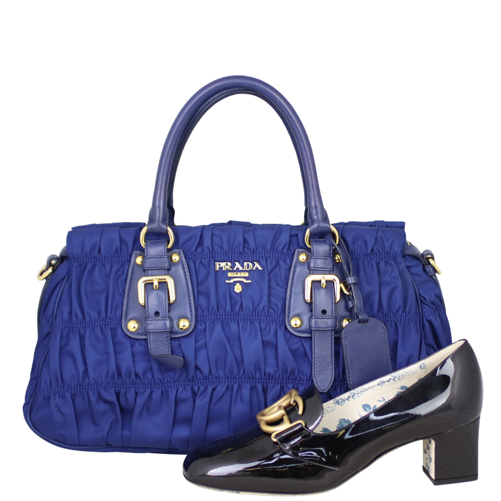 Prada Tessuto Gaufre Tote