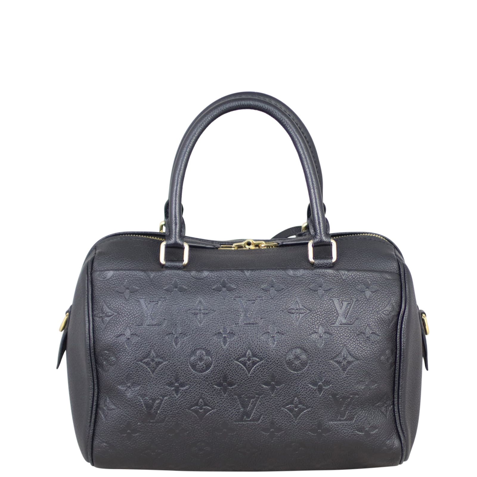 Speedy with black handles on sale