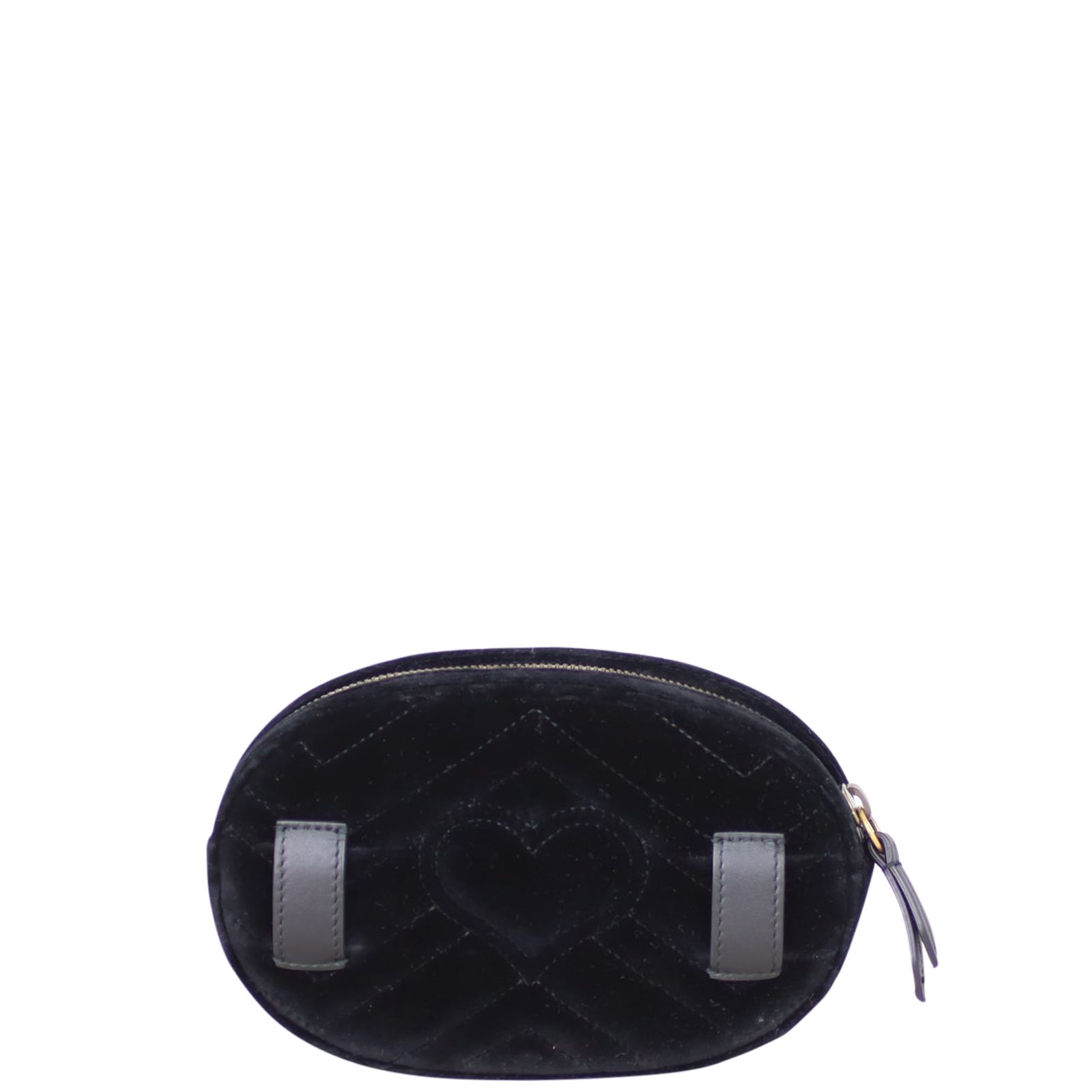Gucci GG Marmont Matelasse Velvet Belt Bag
