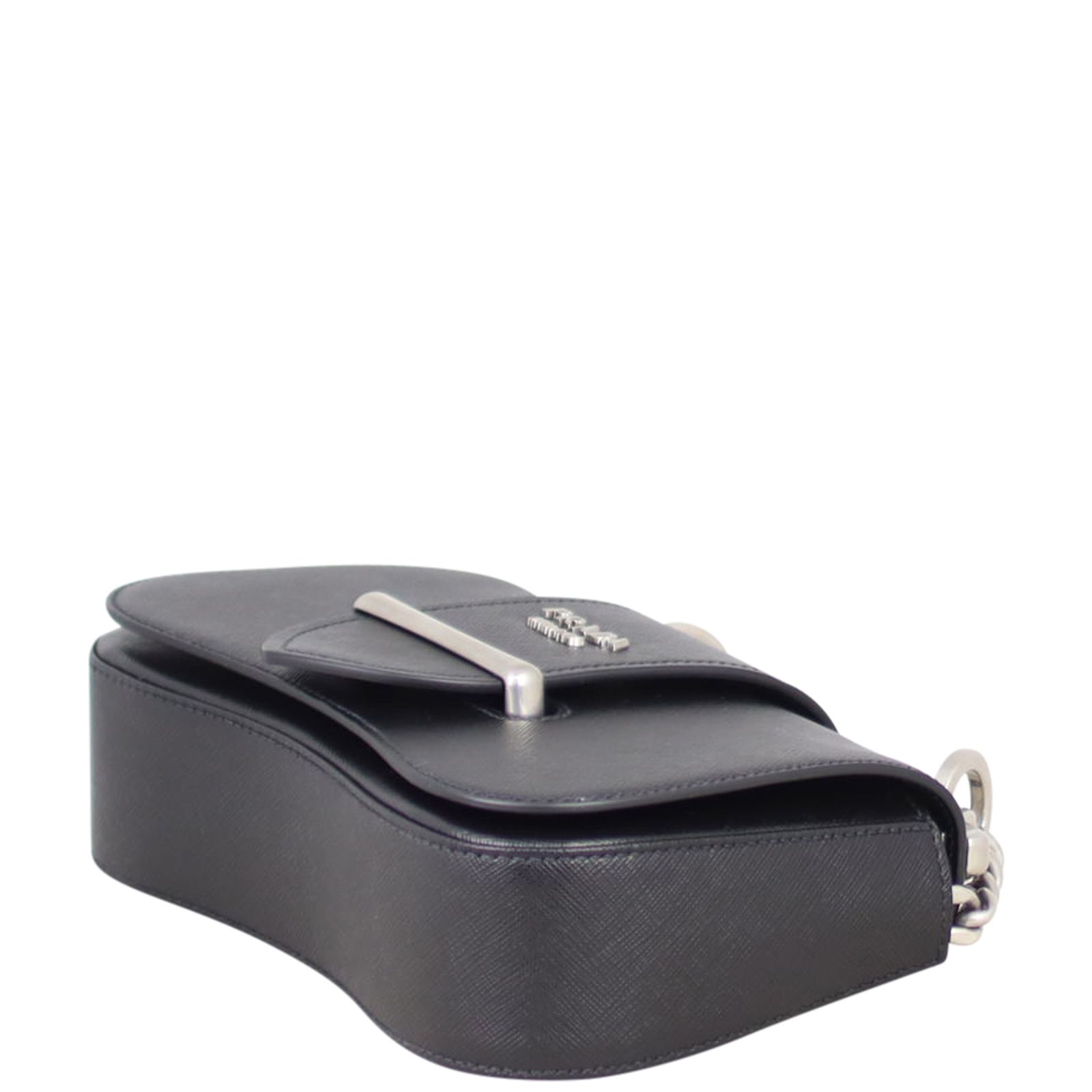 Prada sidonie leather shoulder bag best sale