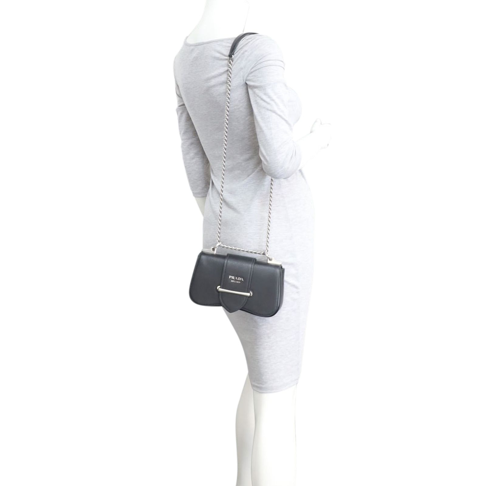 Prada Saffiano Sidonie Shoulder Bag
