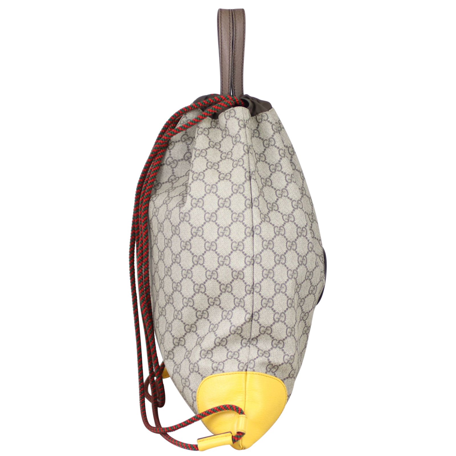 Gucci GG Supreme Neo Vintage Drawstring Backpack