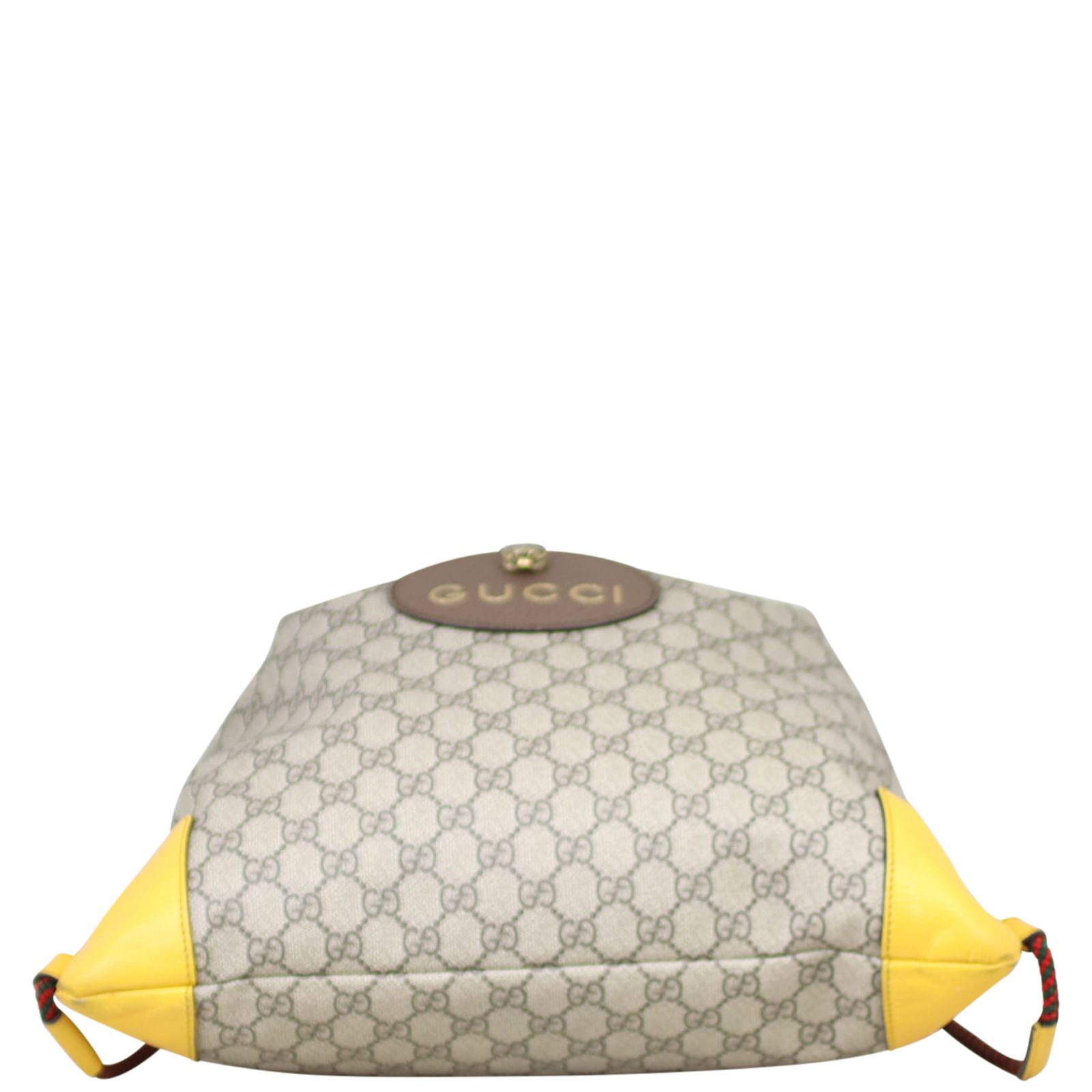 Gucci yellow backpack sales