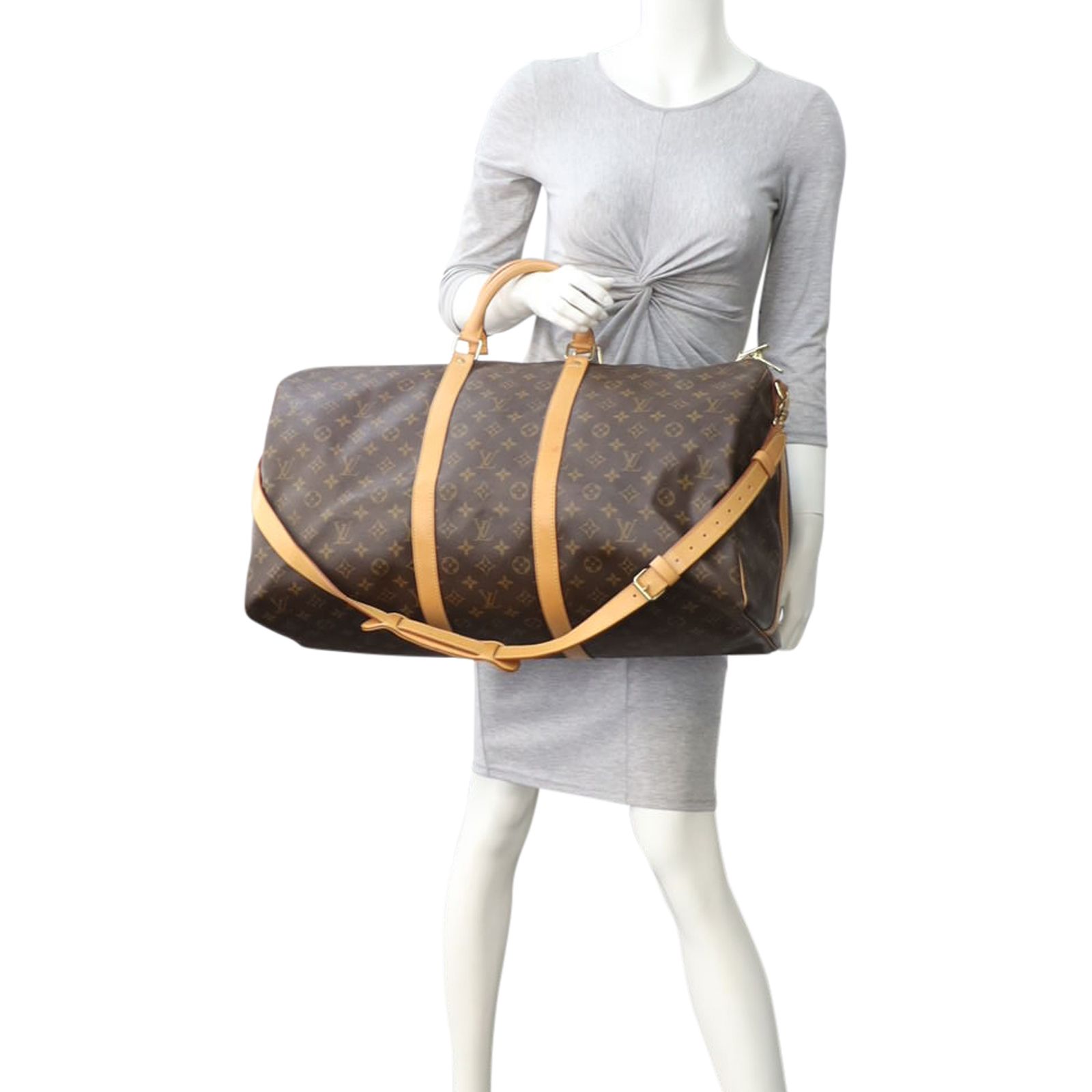 Louis Vuitton Keepall 55 Bandouliere Monogram