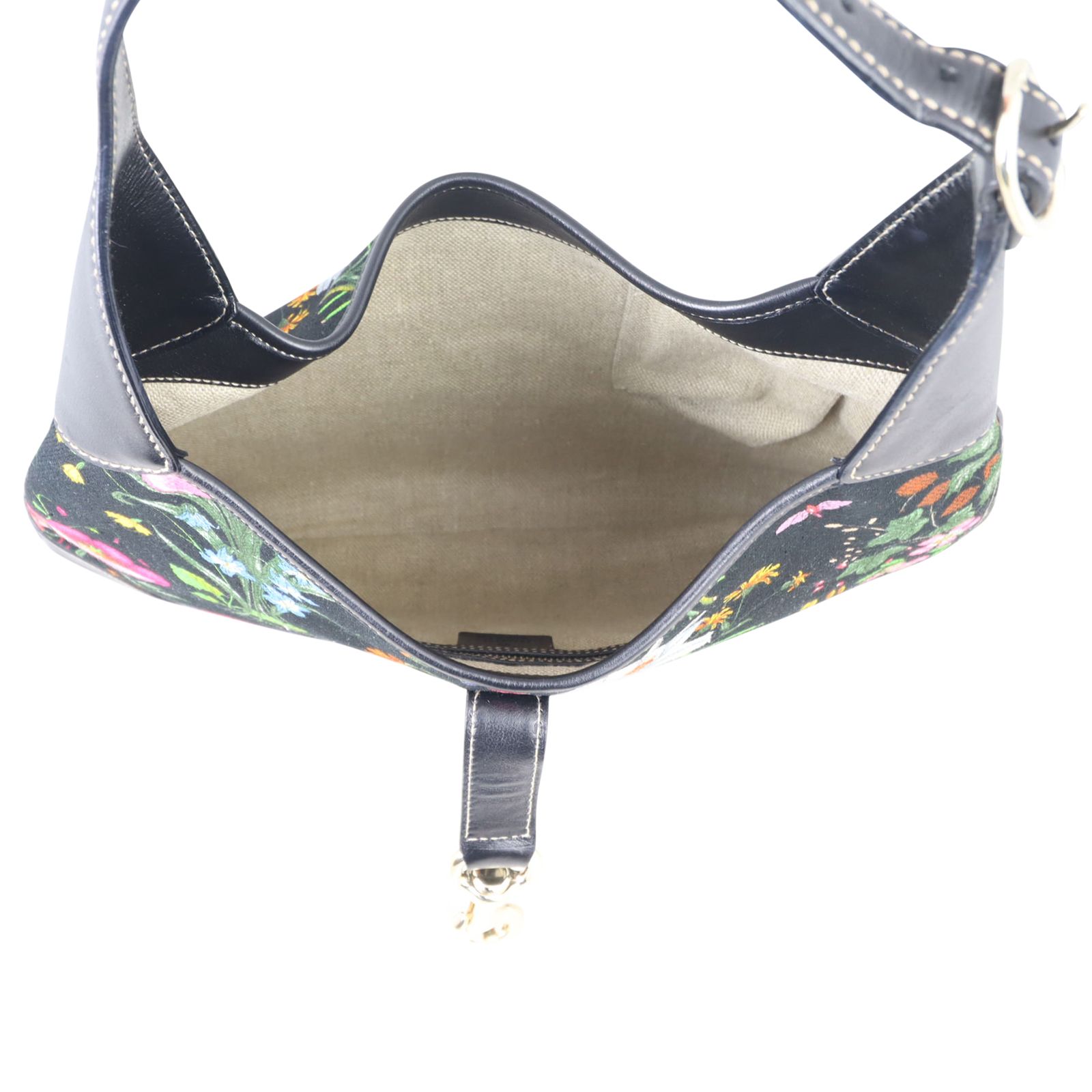 Gucci Jackie Flora O Bouvier Hobo