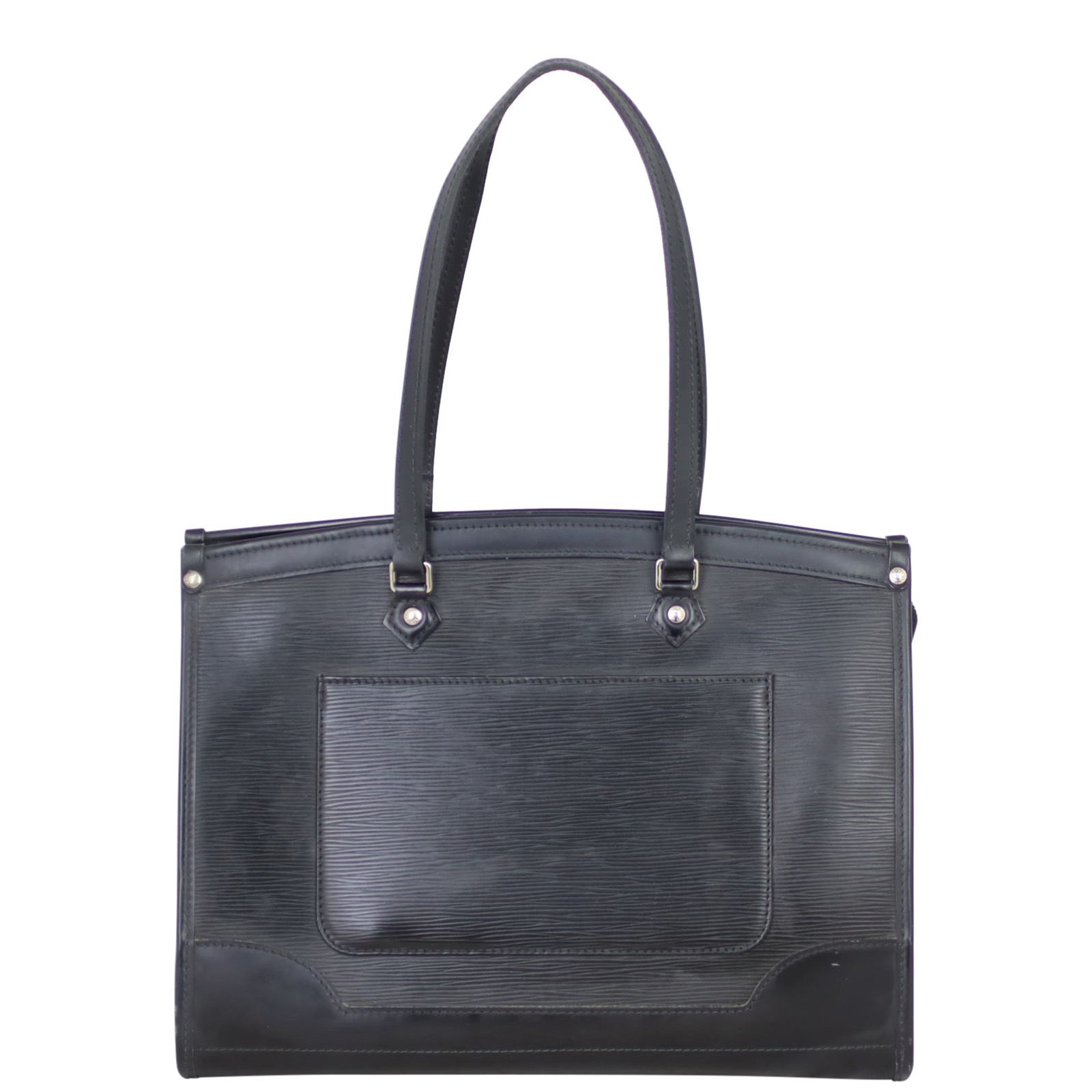 Louis vuitton black epi tote cheap