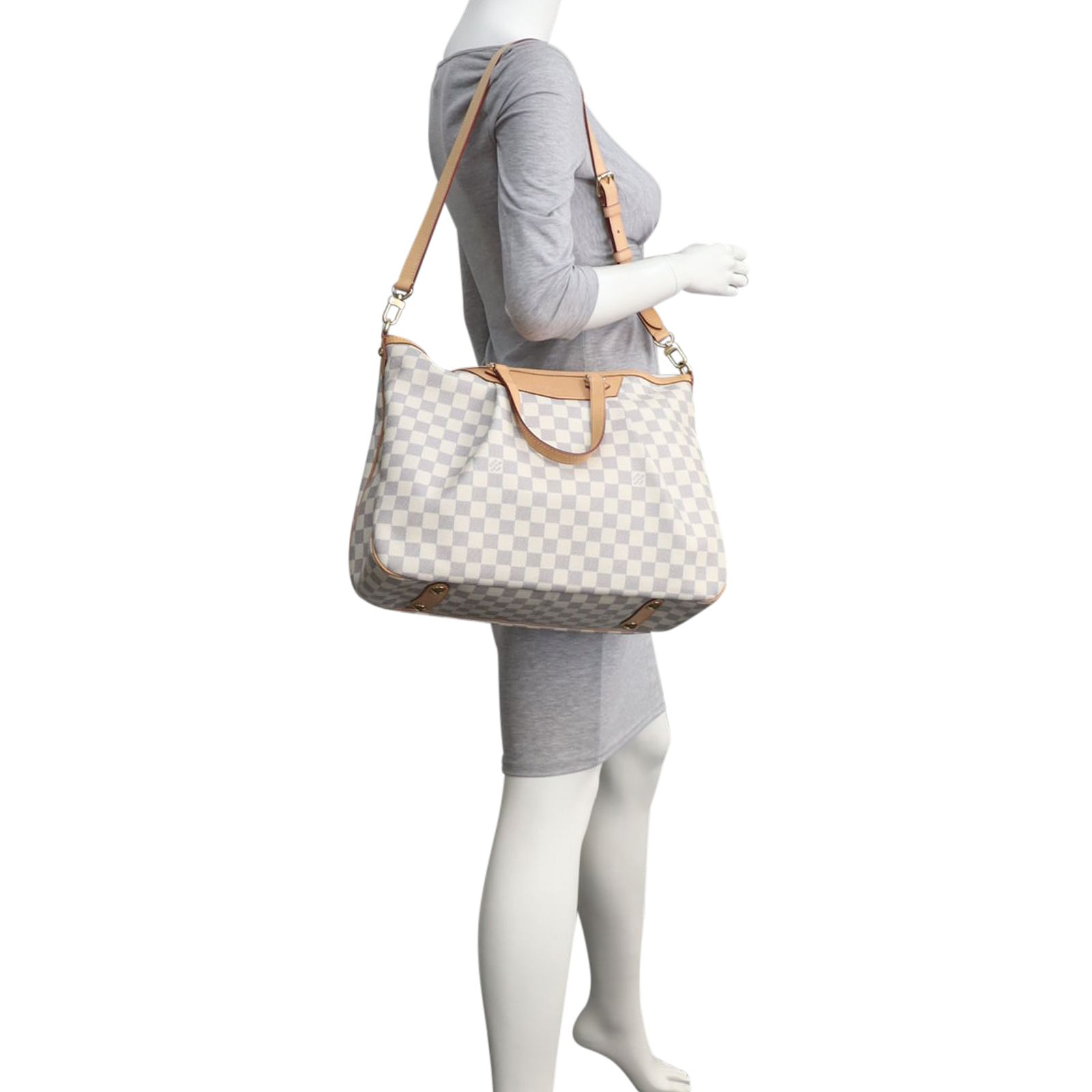 希少】 LOUIS VUITTON Damier Azur Siracusa GM トートバッグ