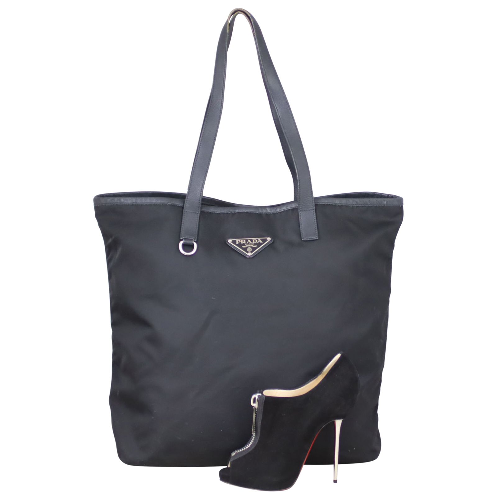 Prada Tessuto Shopping Tote