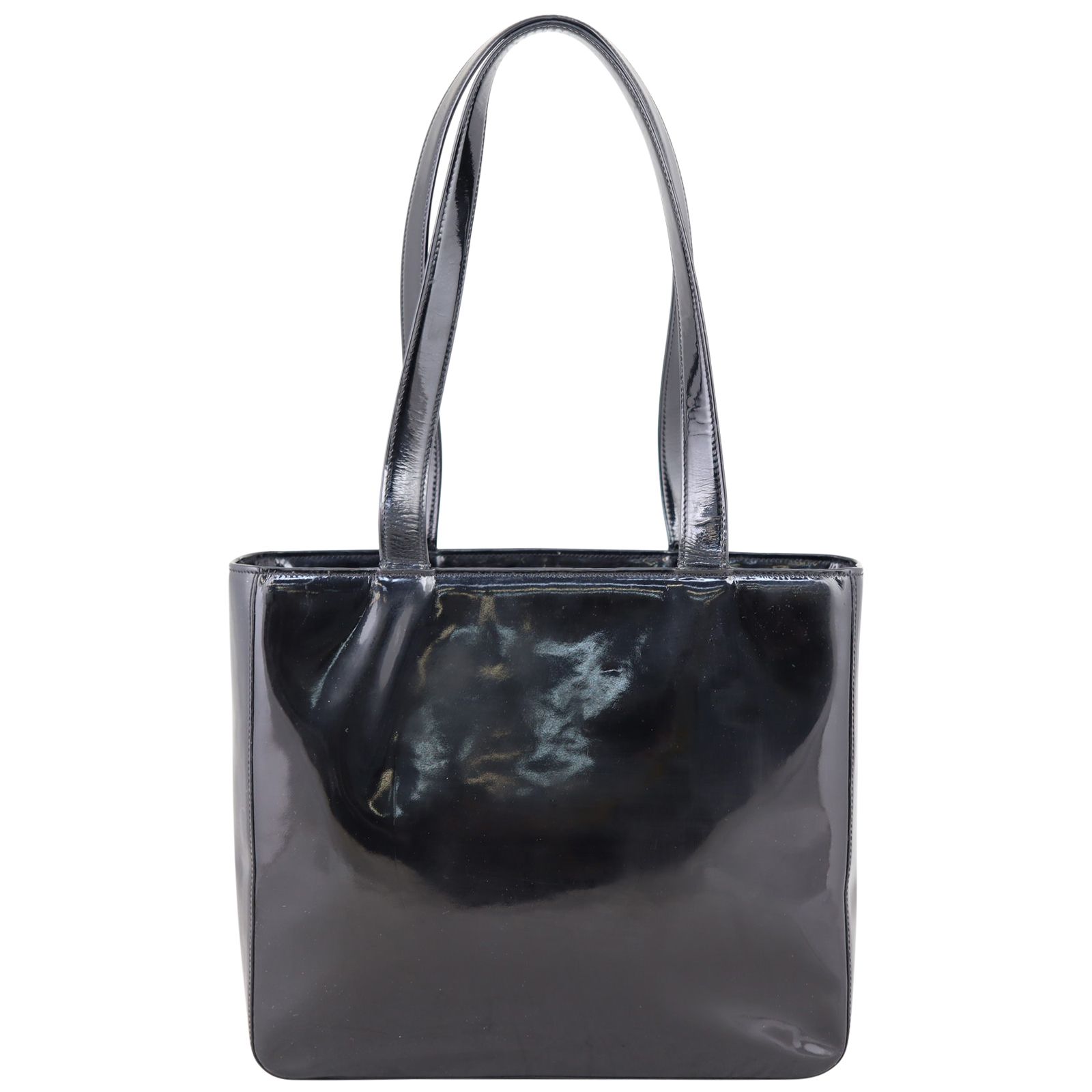 Chanel vinyl tote best sale
