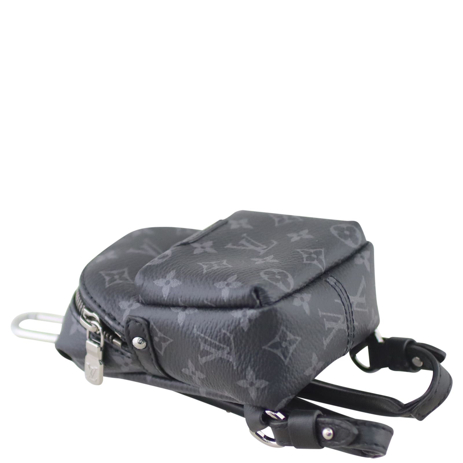 Louis Vuitton Backpack Bag Charm Monogram Eclipse