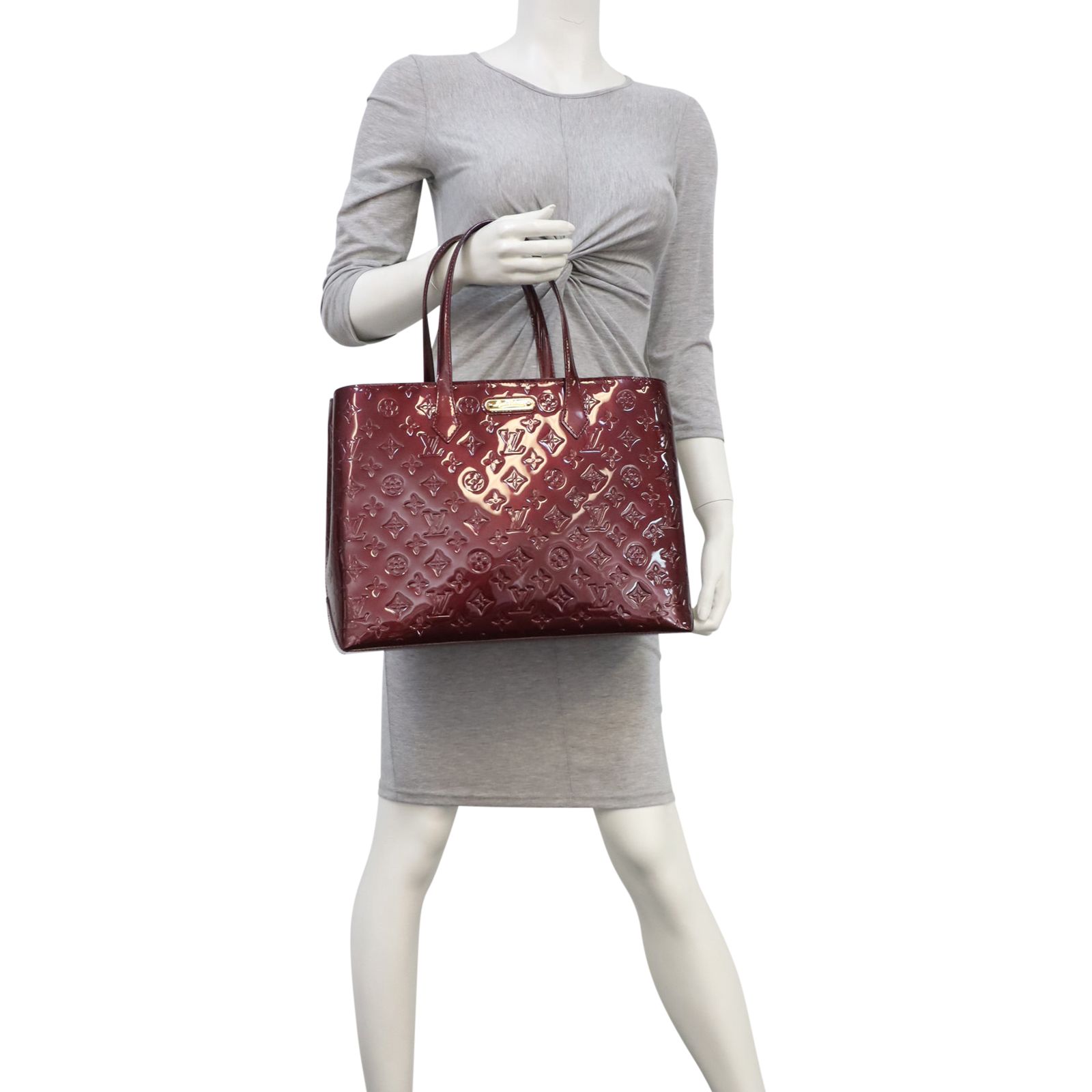 Louis Vuitton Wilshire GM Monogram Vernis