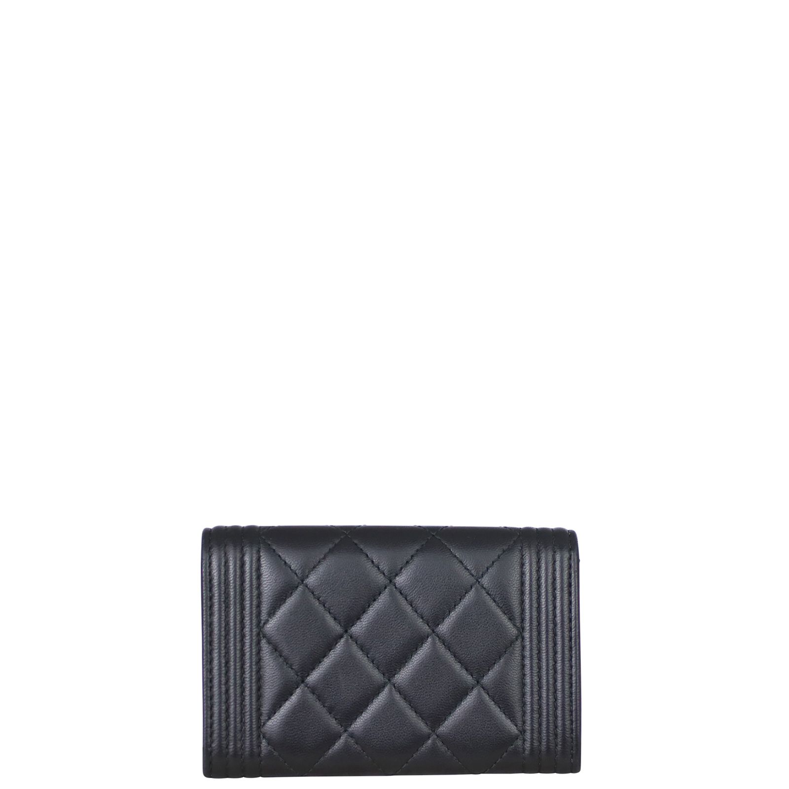 Chanel Boy Flap Card Holder