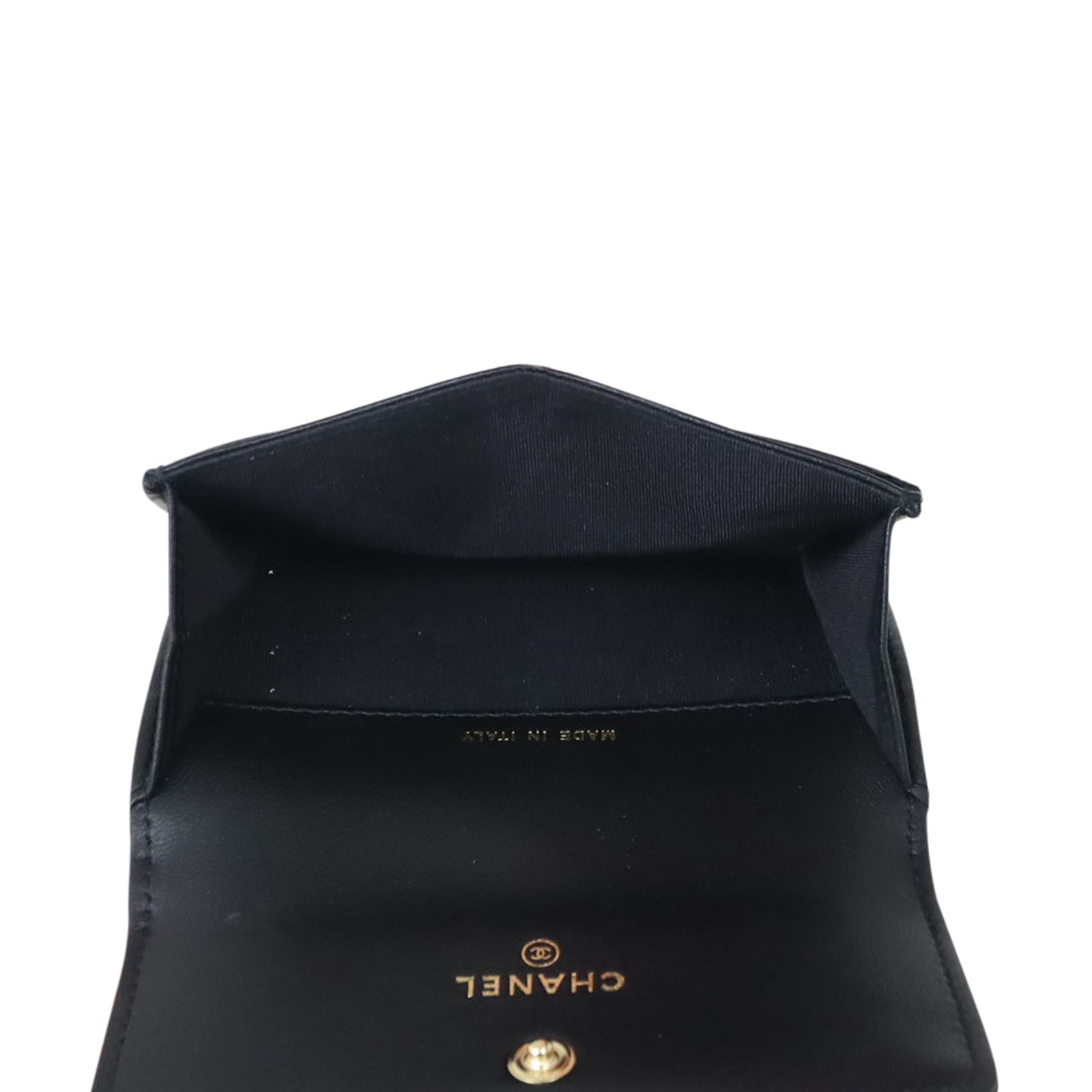 Chanel Boy Flap Card Holder