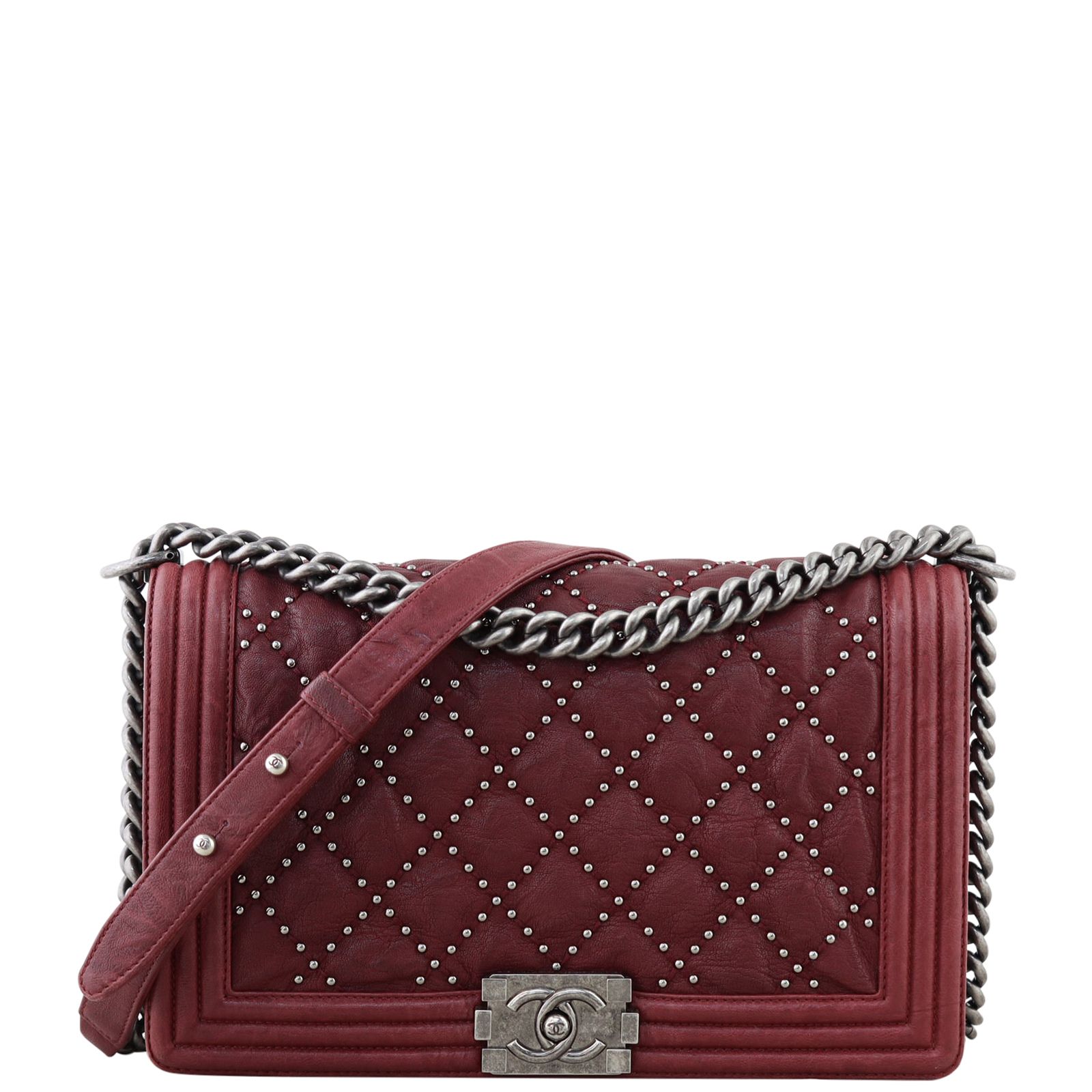 Chanel bag with studs online