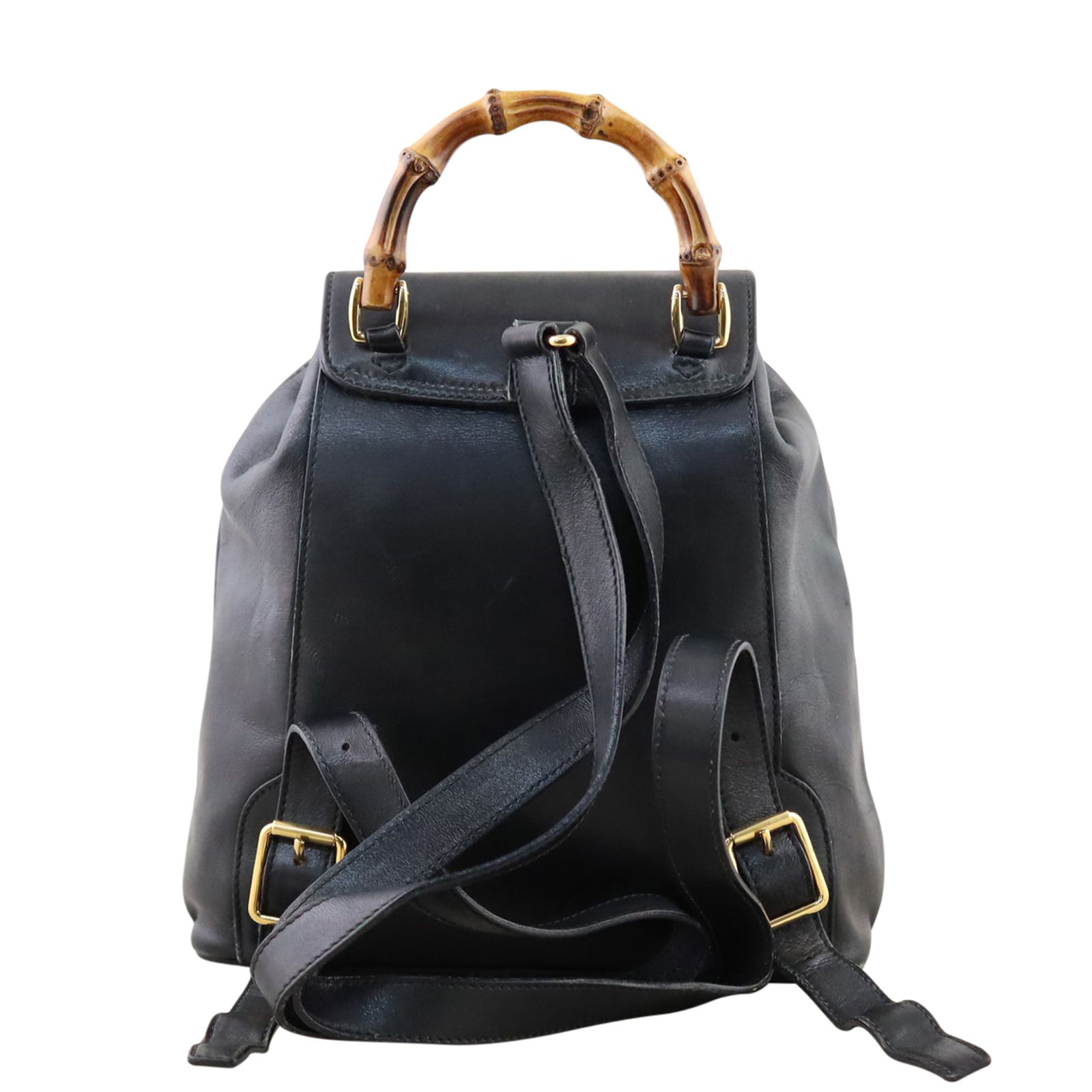 Gucci Bamboo Leather Mini Backpack