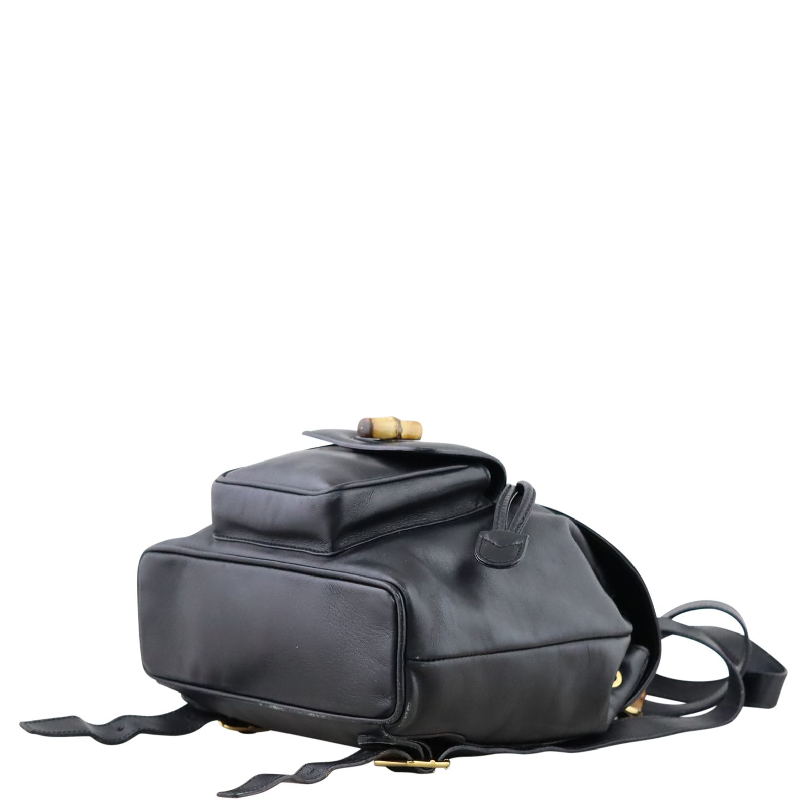 Gucci Bamboo Leather Mini Backpack Gucci Bamboo Leather Mini Backpack