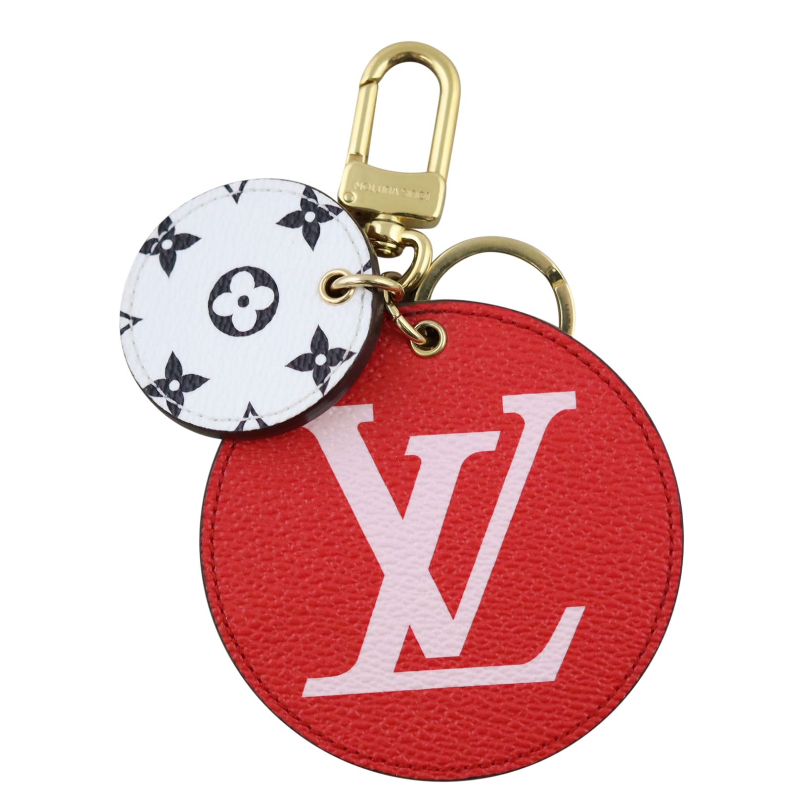 Louis Vuitton Round Giant Monogram Bag Charm and Key Holder