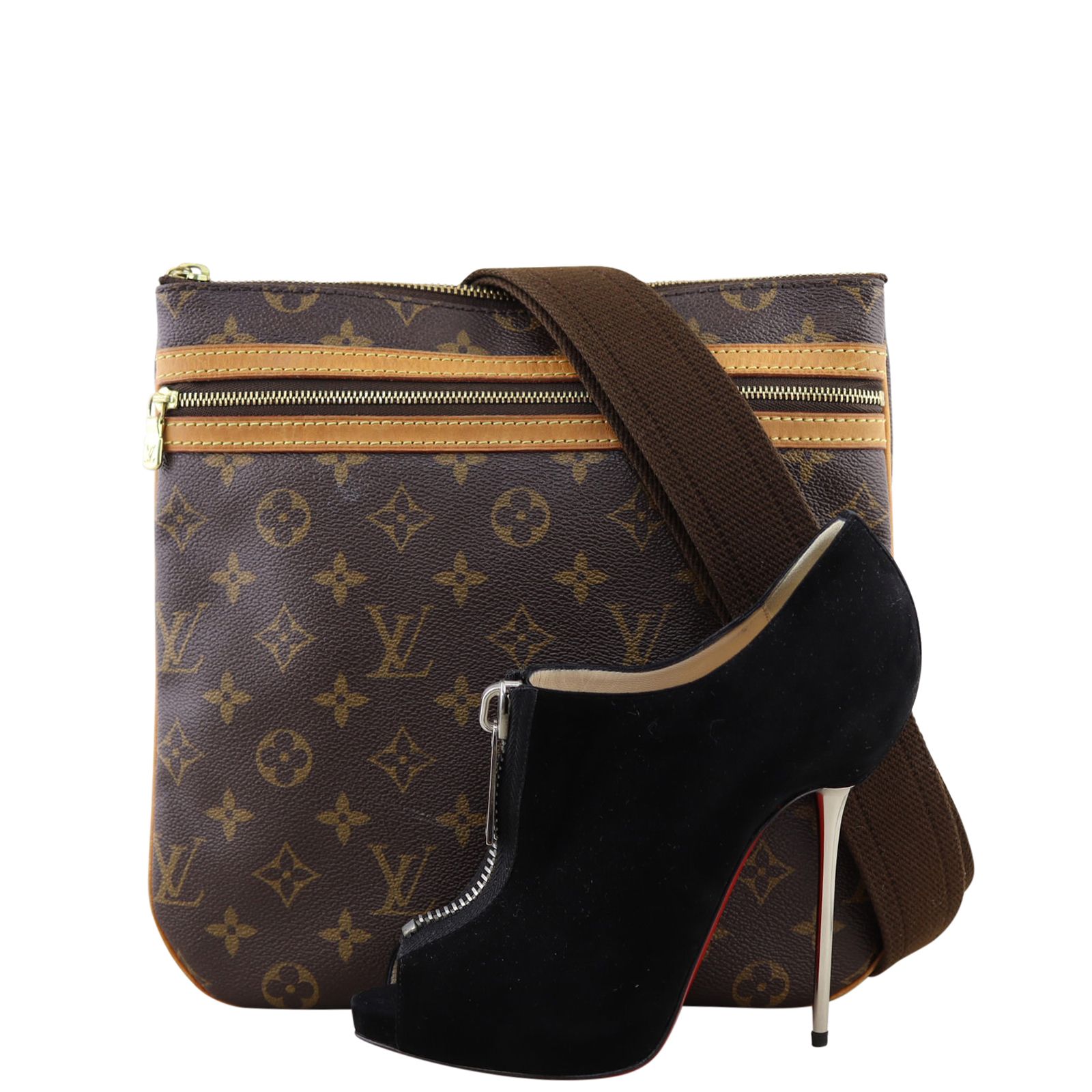 Louis Vuitton Pochette Bosphore Crossbody Monogram