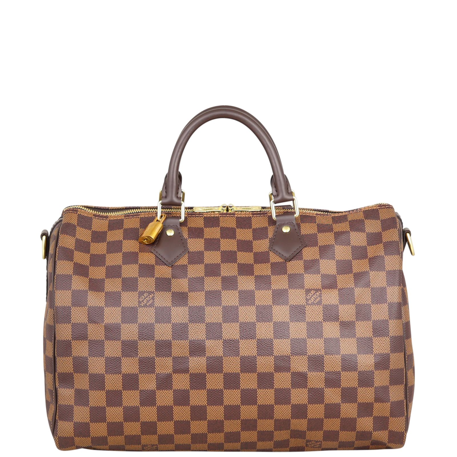 Louis Vuitton Speedy 35 Bandouliere Damier Ebene