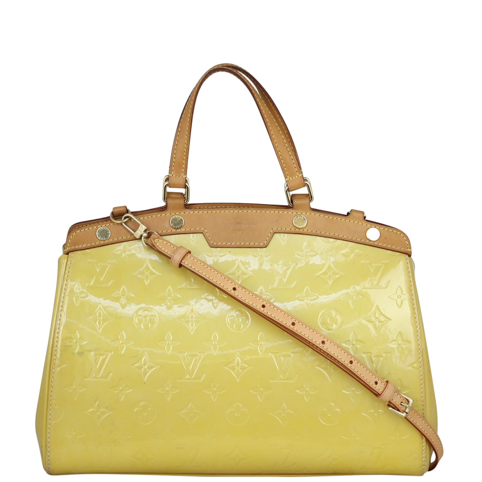 Louis Vuitton Brea MM Monogram Vernis