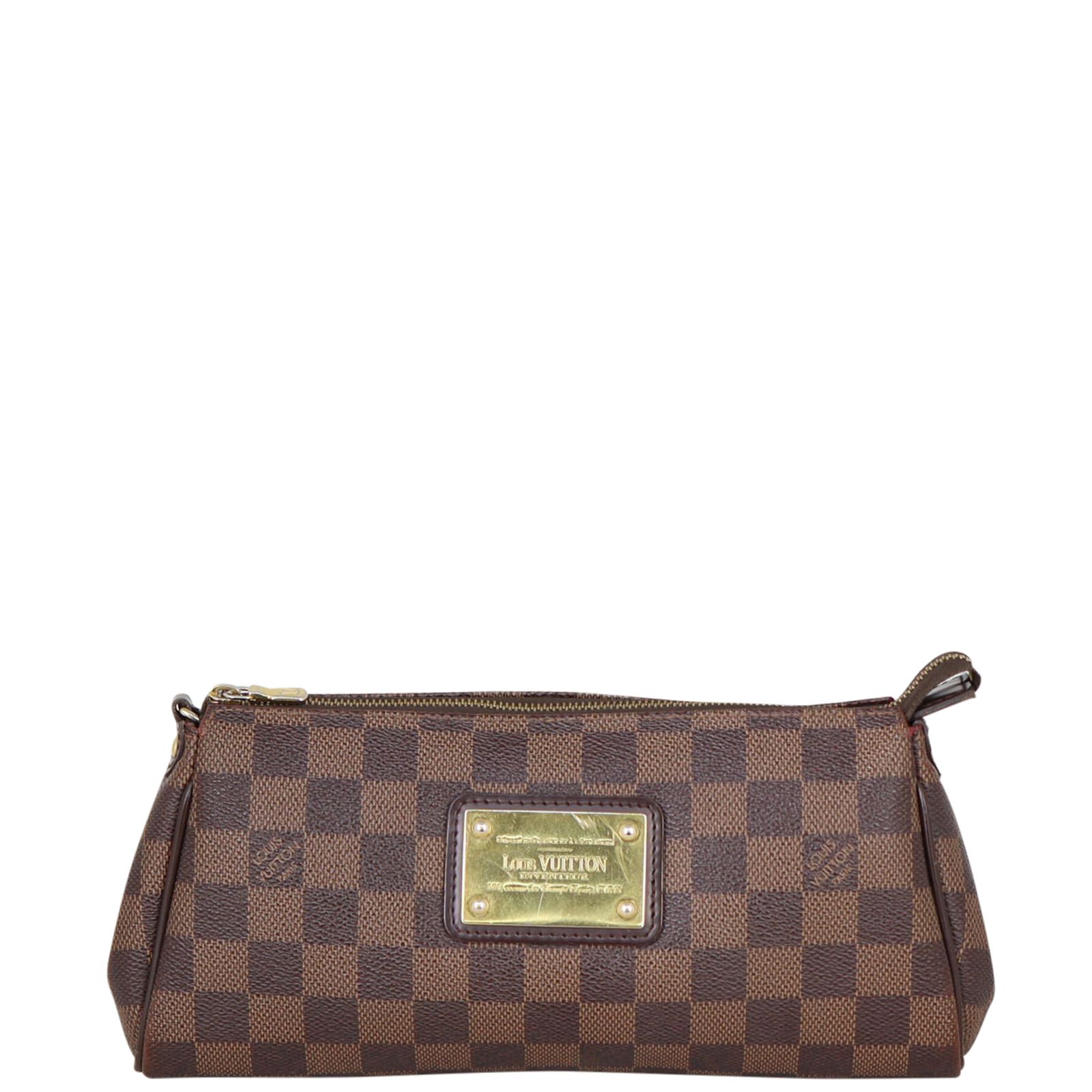 Louis Vuitton∽ポシェット エヴァ Pochette Eva☆-パリ安心速達 Louis Vuitton Eva Pochette Damier Ebene
