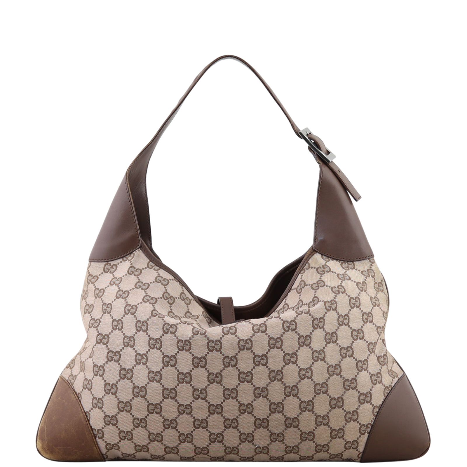 Gucci GG Canvas Jackie O Hobo
