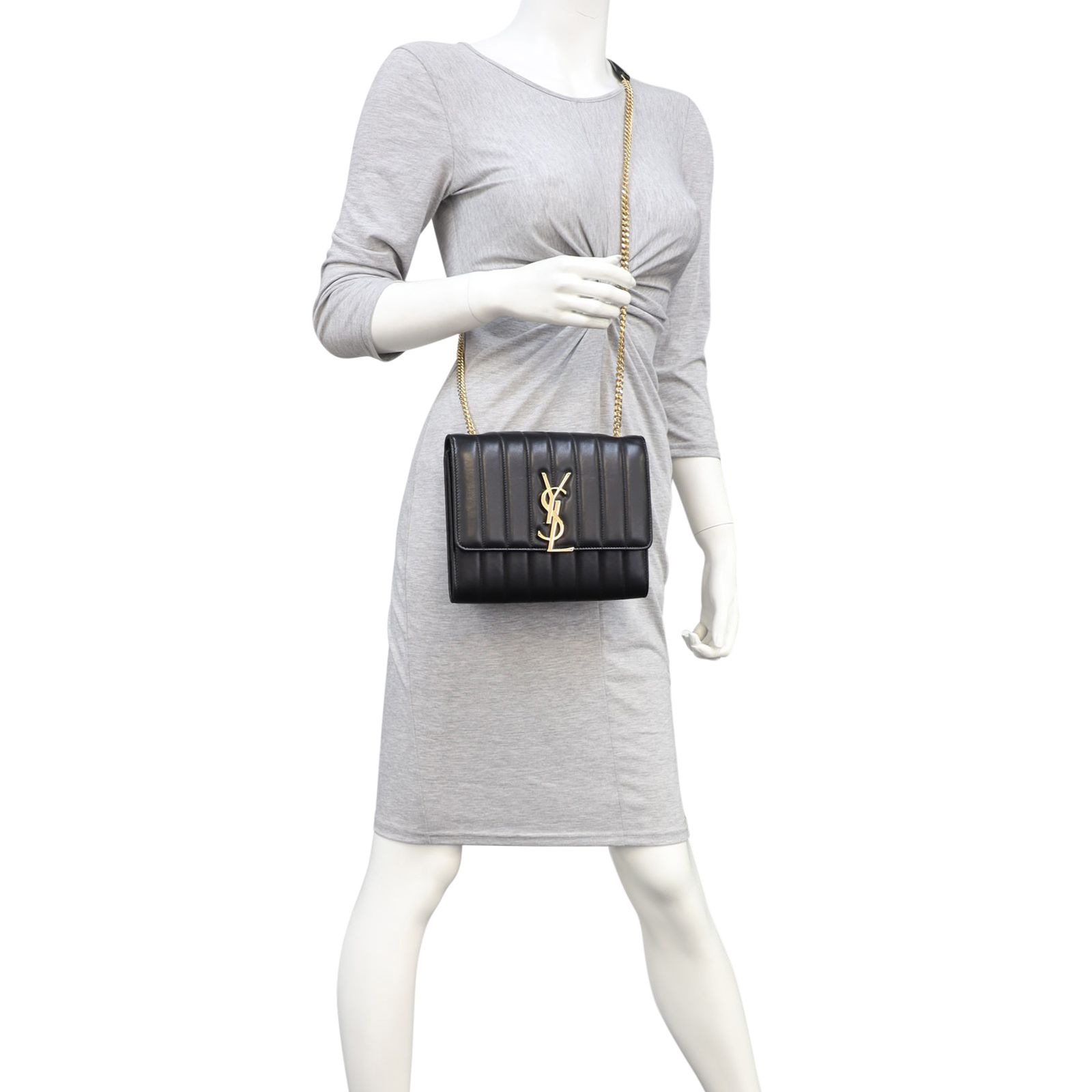 Ysl vicky wallet on chain top