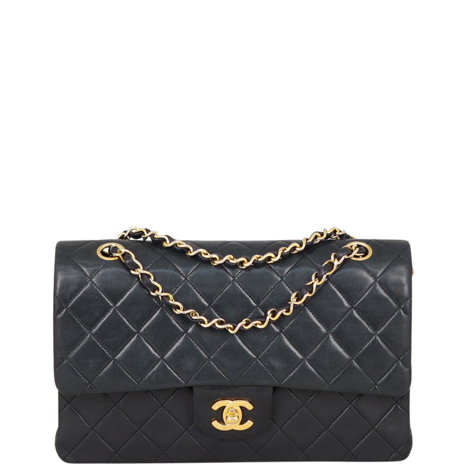 Chanel Classic Double Flap Medium 2 Series Black