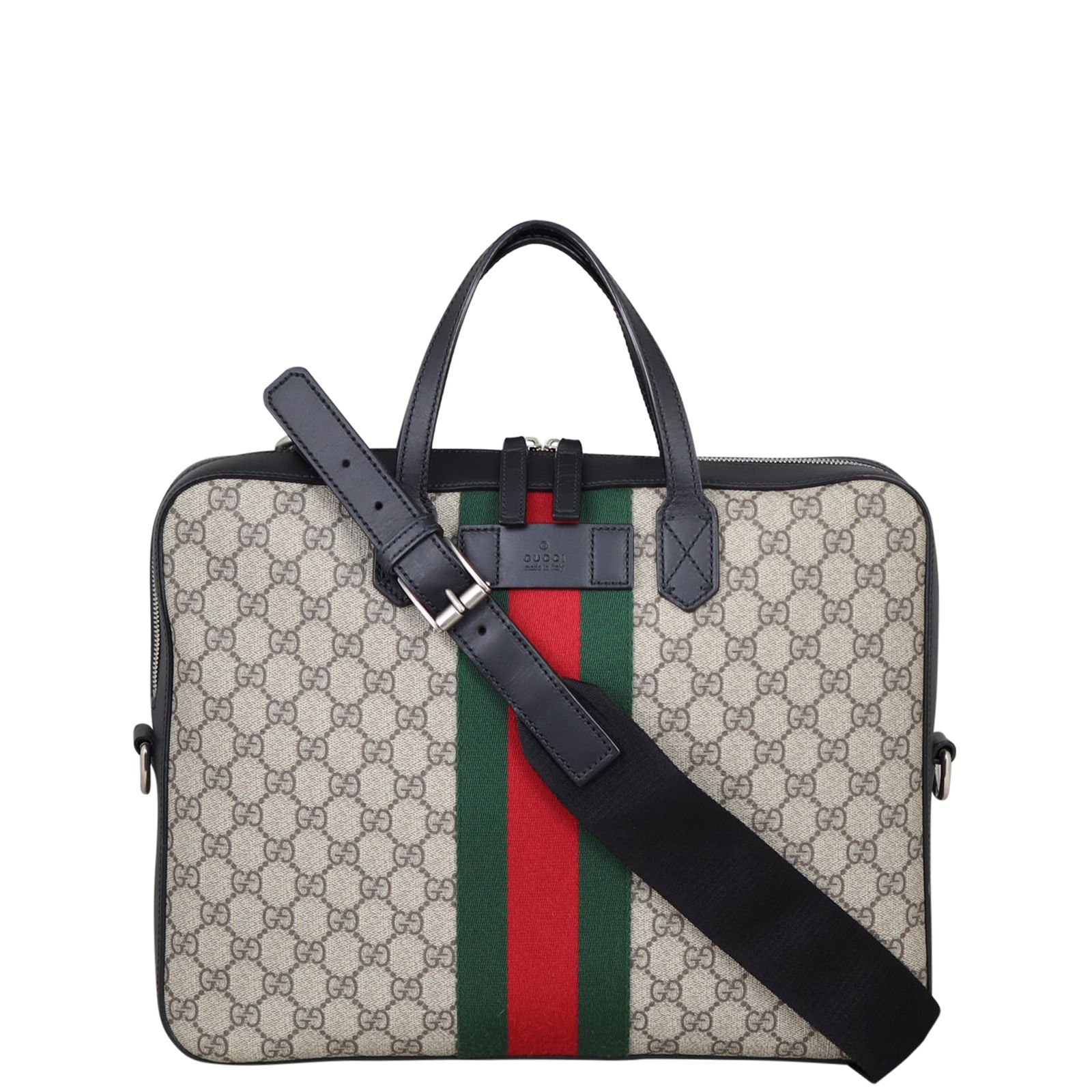 Gucci supreme briefcase deals