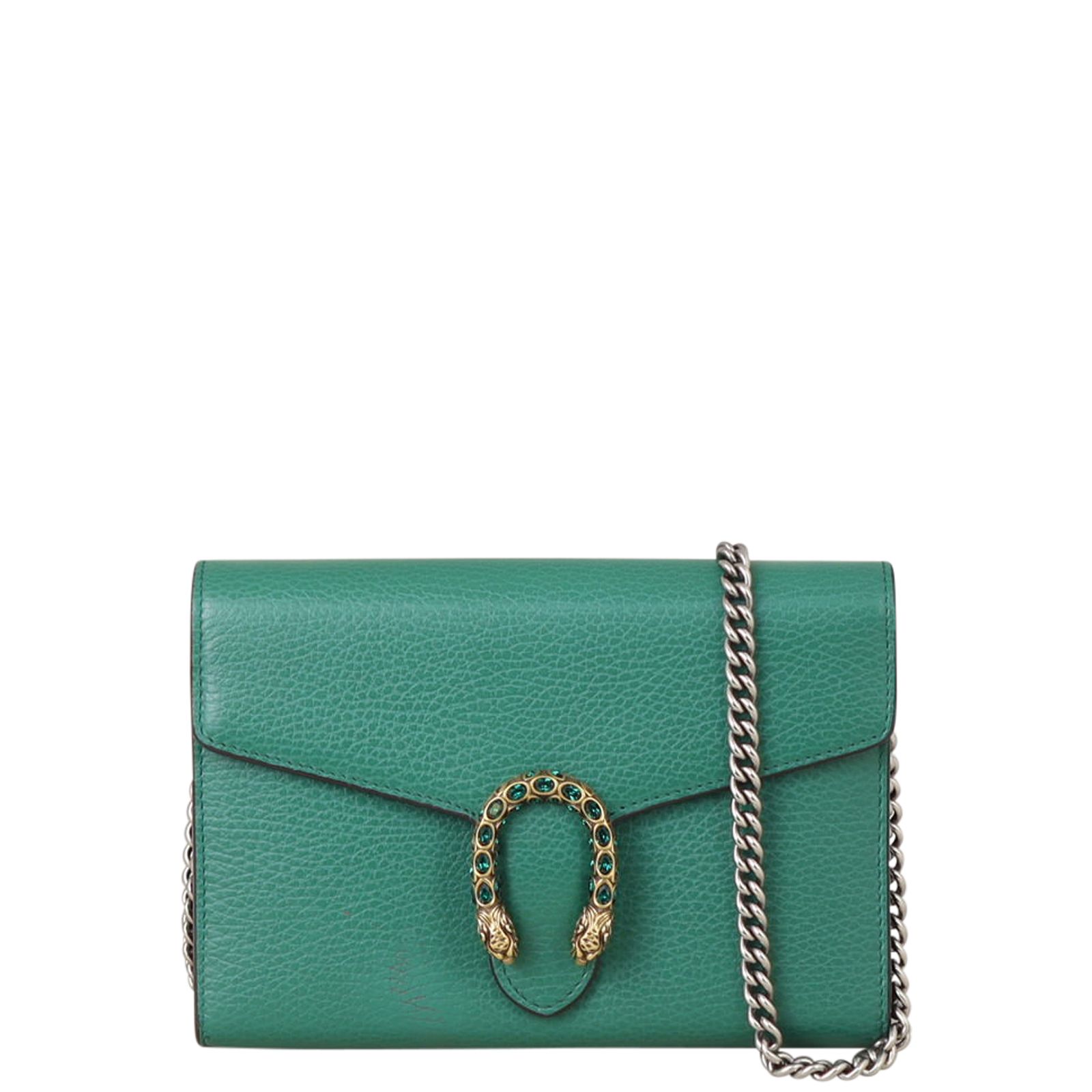 Gucci Dionysus Mini Leather Chain Wallet