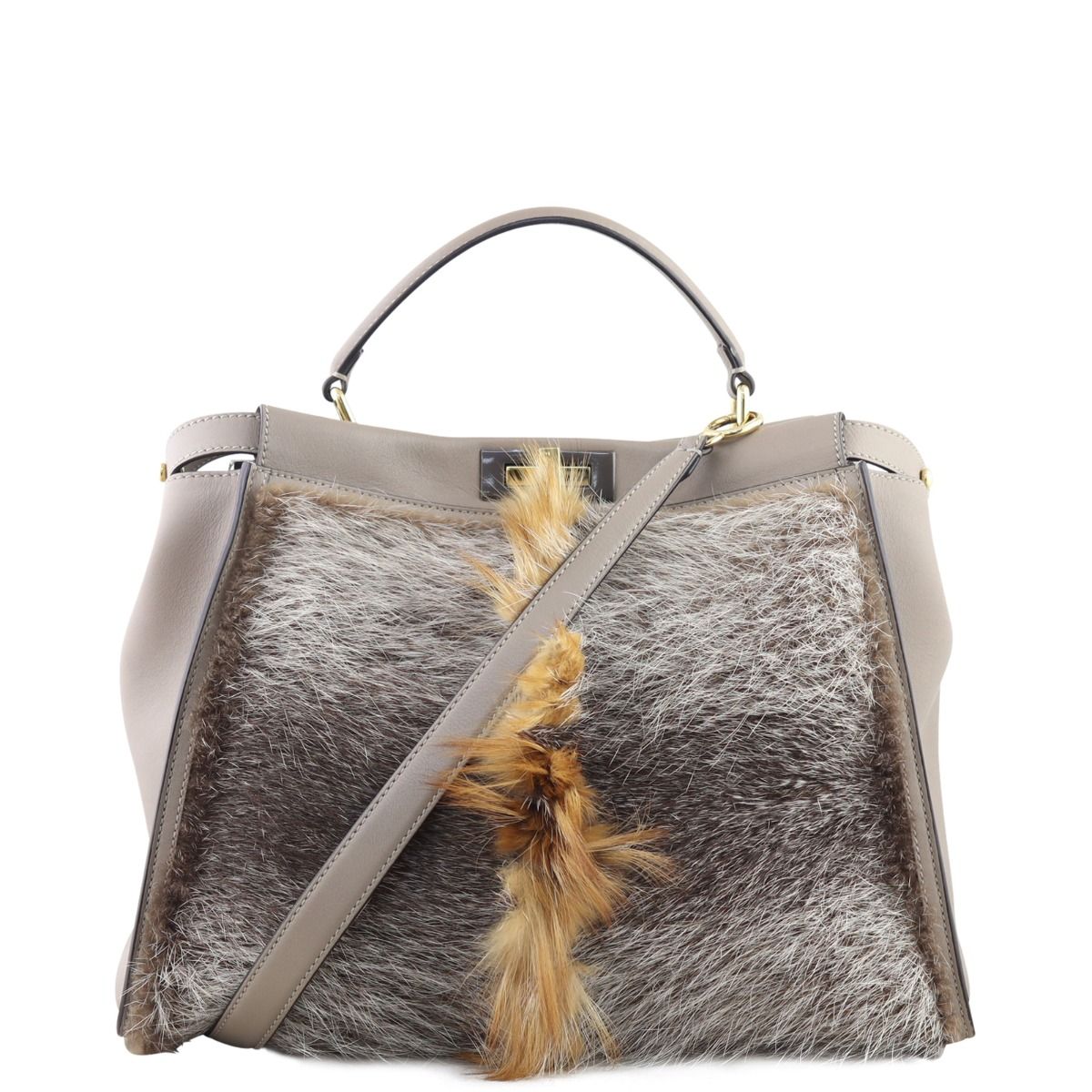 Fendi peekaboo fur top