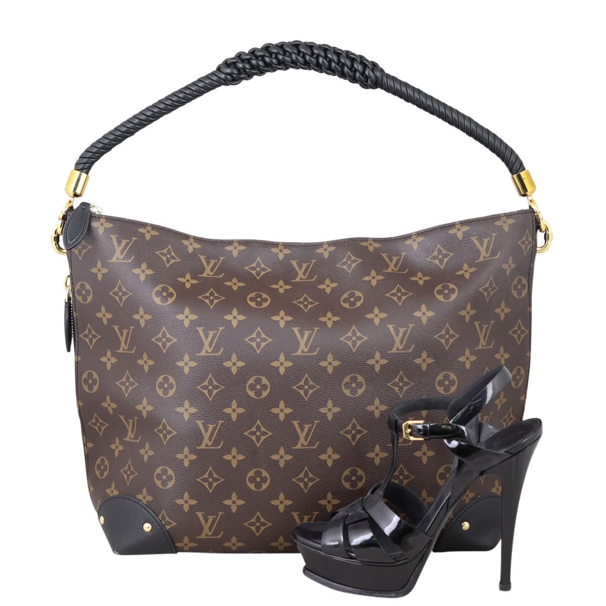 Louis Vuitton Triangle Softy Monogram Reverse