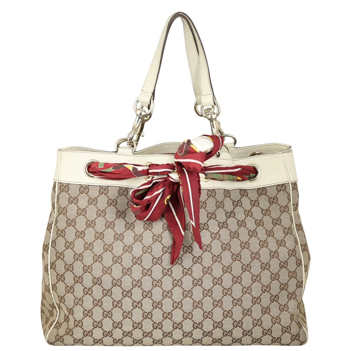 Gucci silk bag sales