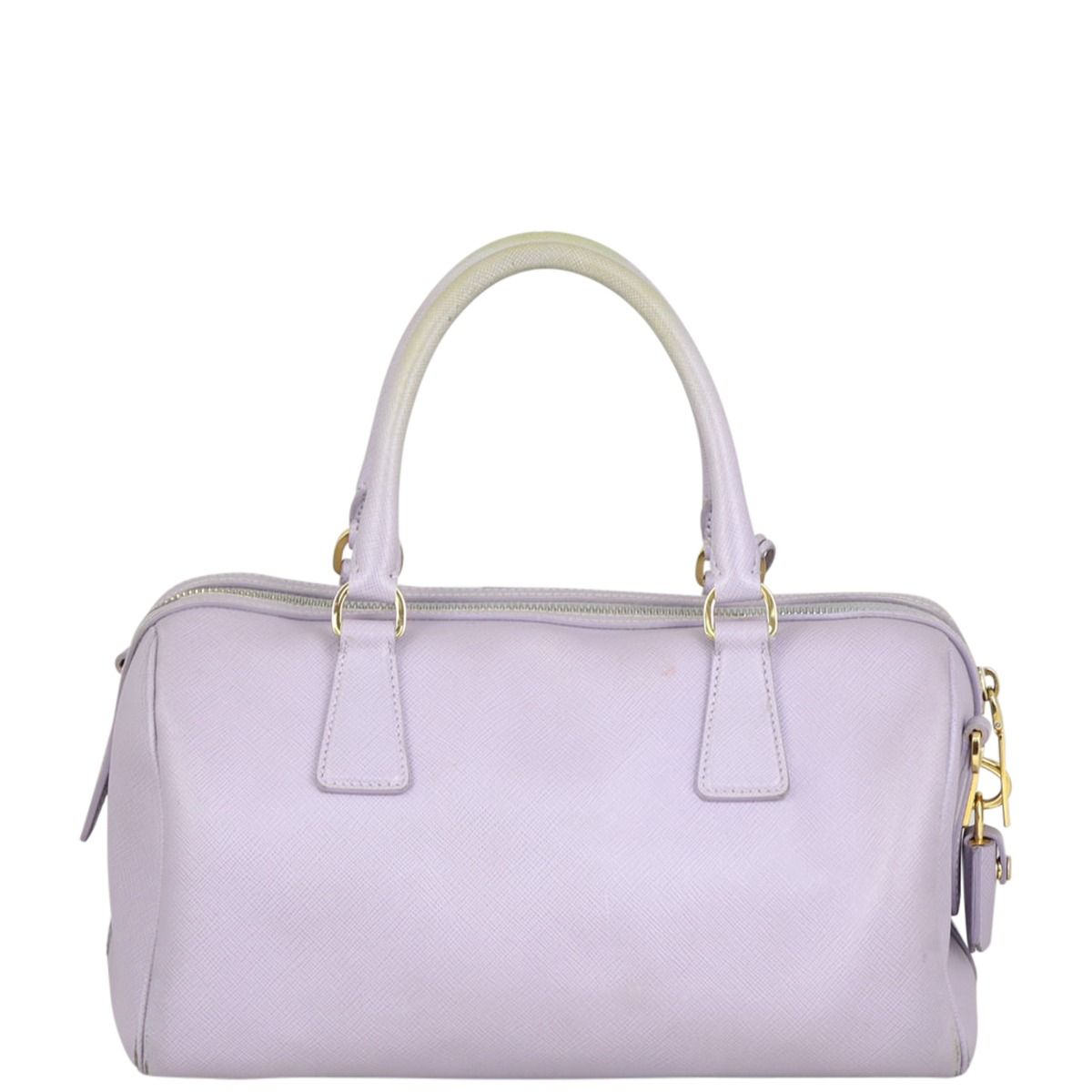 Prada Saffiano Lux Bauletto Bag Small