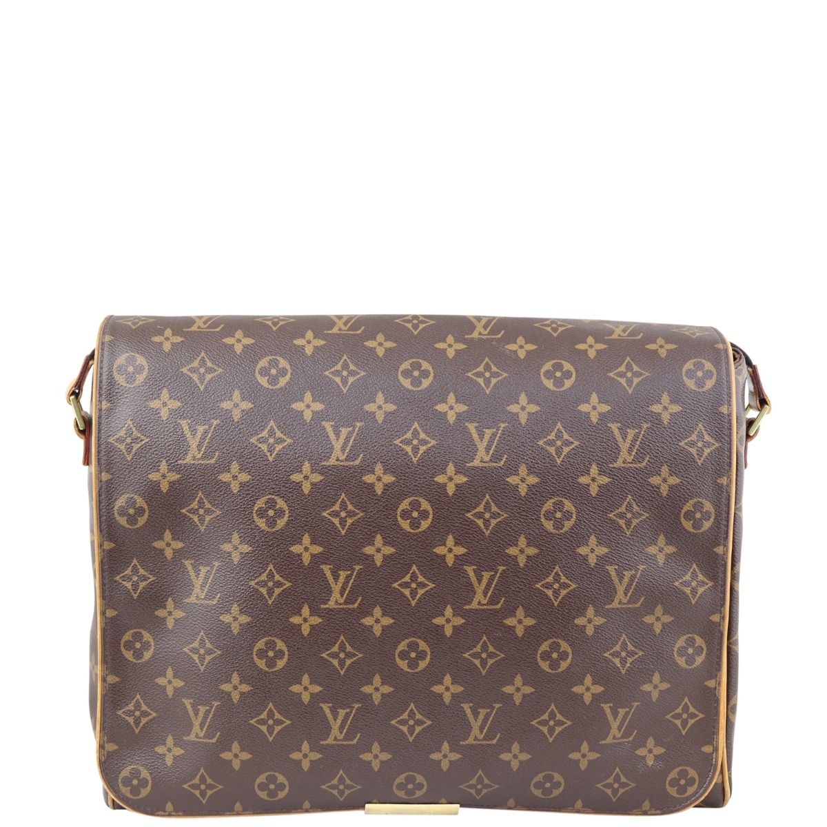 Louis Vuitton Abbesses Messenger Bag Monogram Brown Web