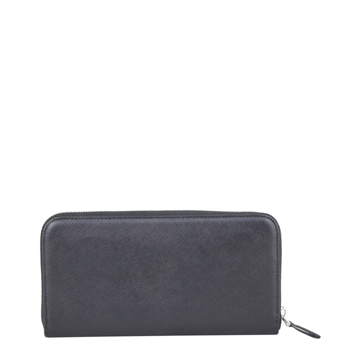 Prada Saffiano Zip Around Wallet