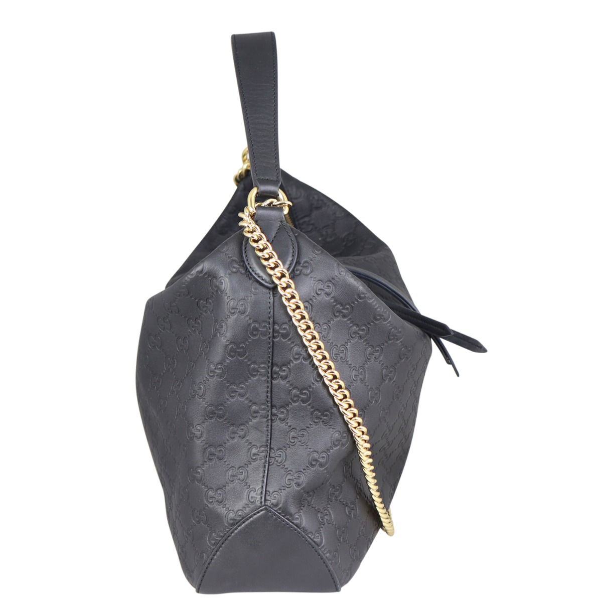 Gucci Linea A Guccissima Hobo