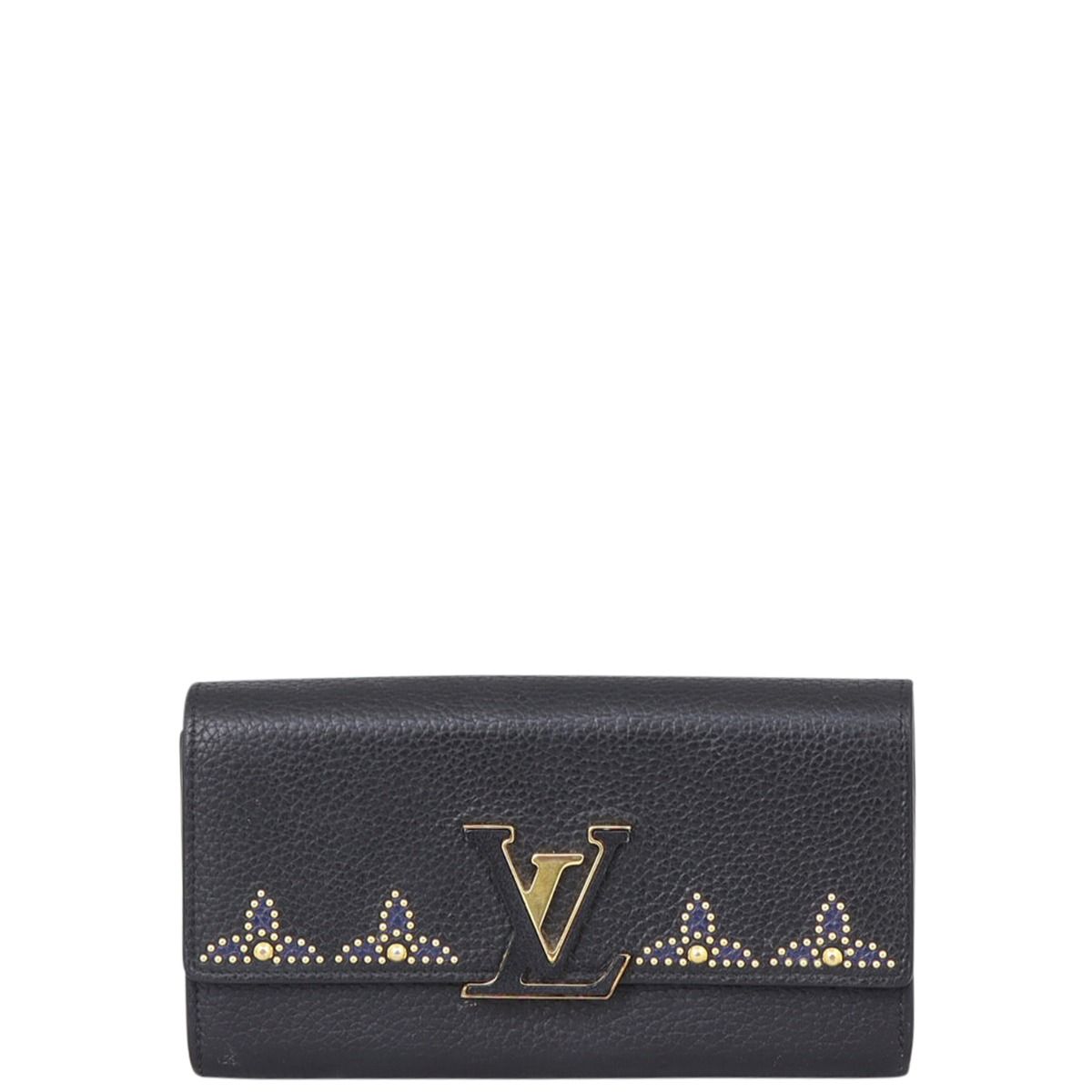 Louis Vuitton Capucines Taurillon Flower Wallet