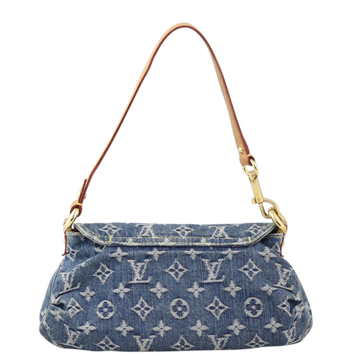 Louis Vuitton Mini Pleaty Monogram Denim