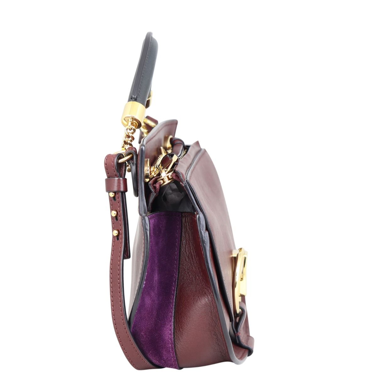 ショルダーバッグ・ポシェット Chloe Shoulder Bag With Braided Detail Purple See By Chloe Shoulder Bag – Chic Consignment LLC