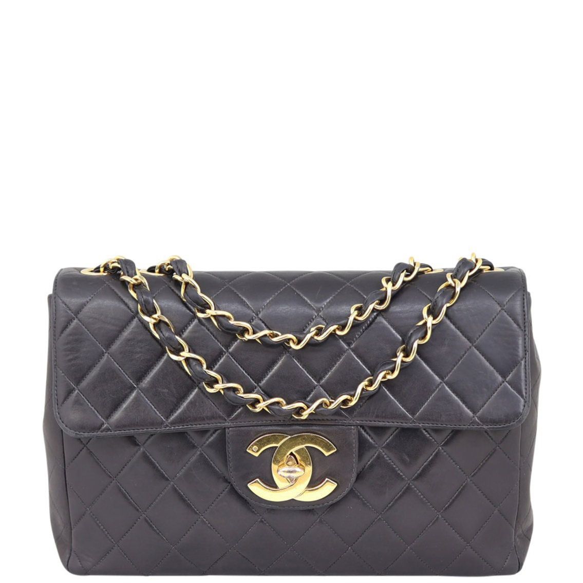 Chanel jumbo xl quilted flap bag 2025