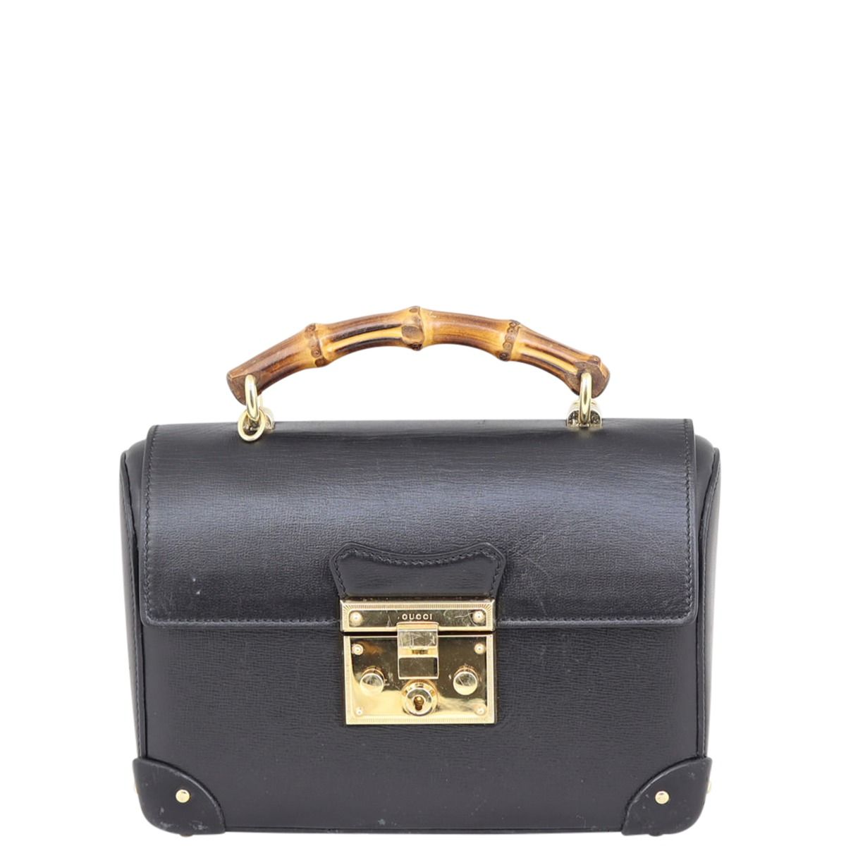 Gucci Padlock Small Bamboo Shoulder Bag