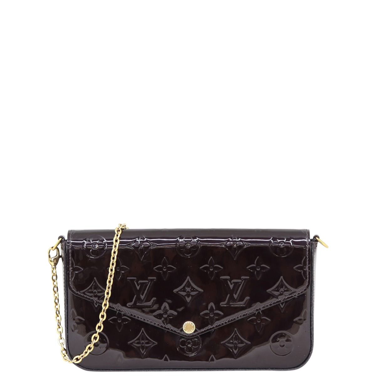 Louis vuitton pochette felicie amarante clearance