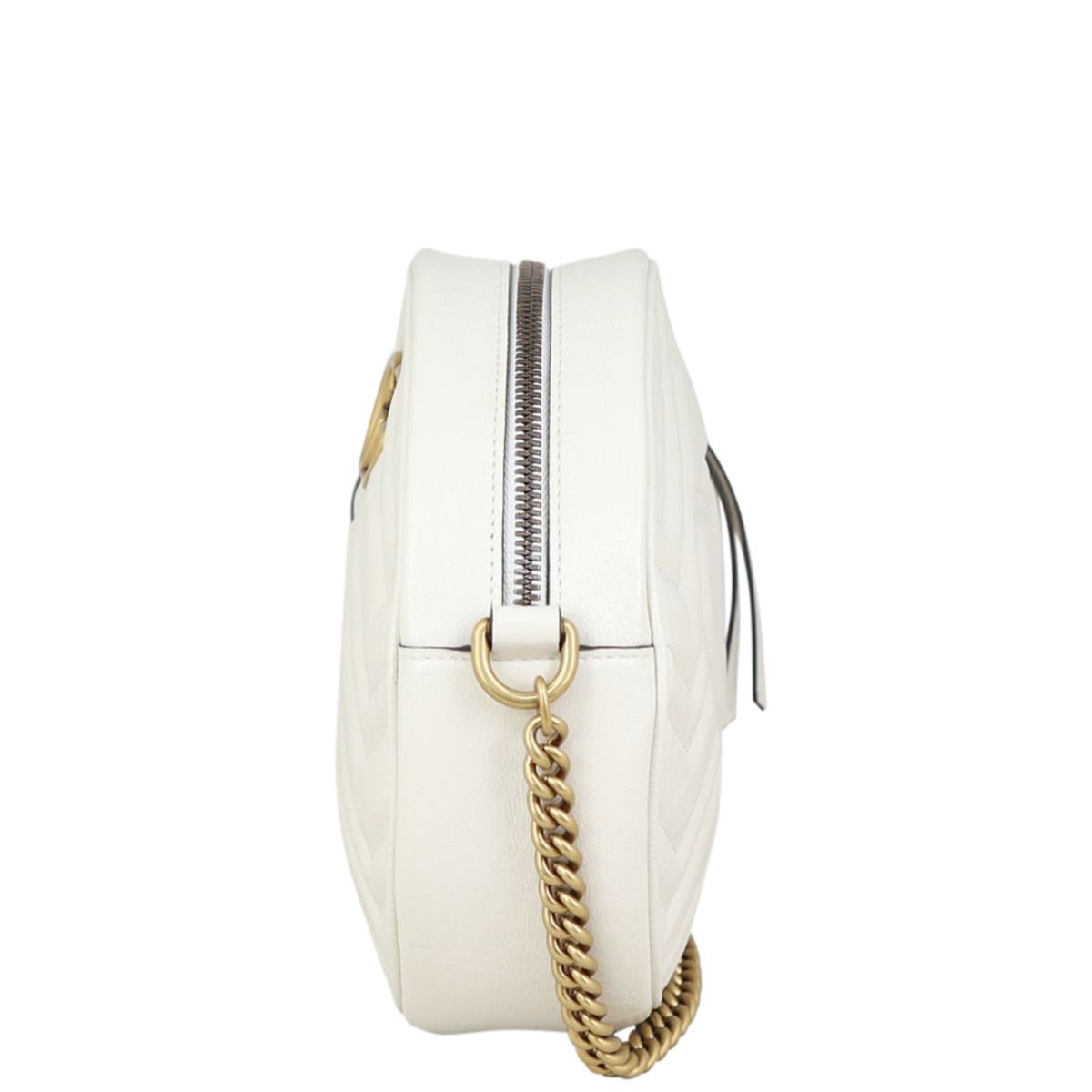 Gucci GG Marmont Round Chain Shoulder Bag