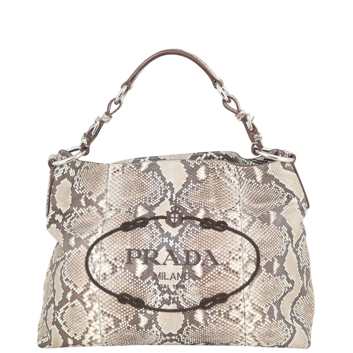 Prada snakeskin bag new arrivals