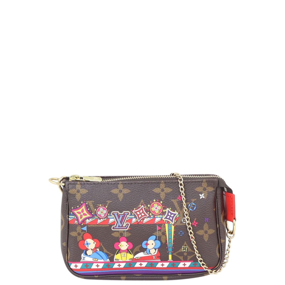 Louis Vuitton 2020 Christmas Vivienne Bumper Car Mini Pochette Accessoires