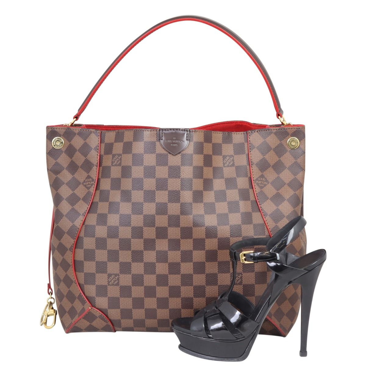 Louis Vuitton Caissa Hobo Damier Ebene